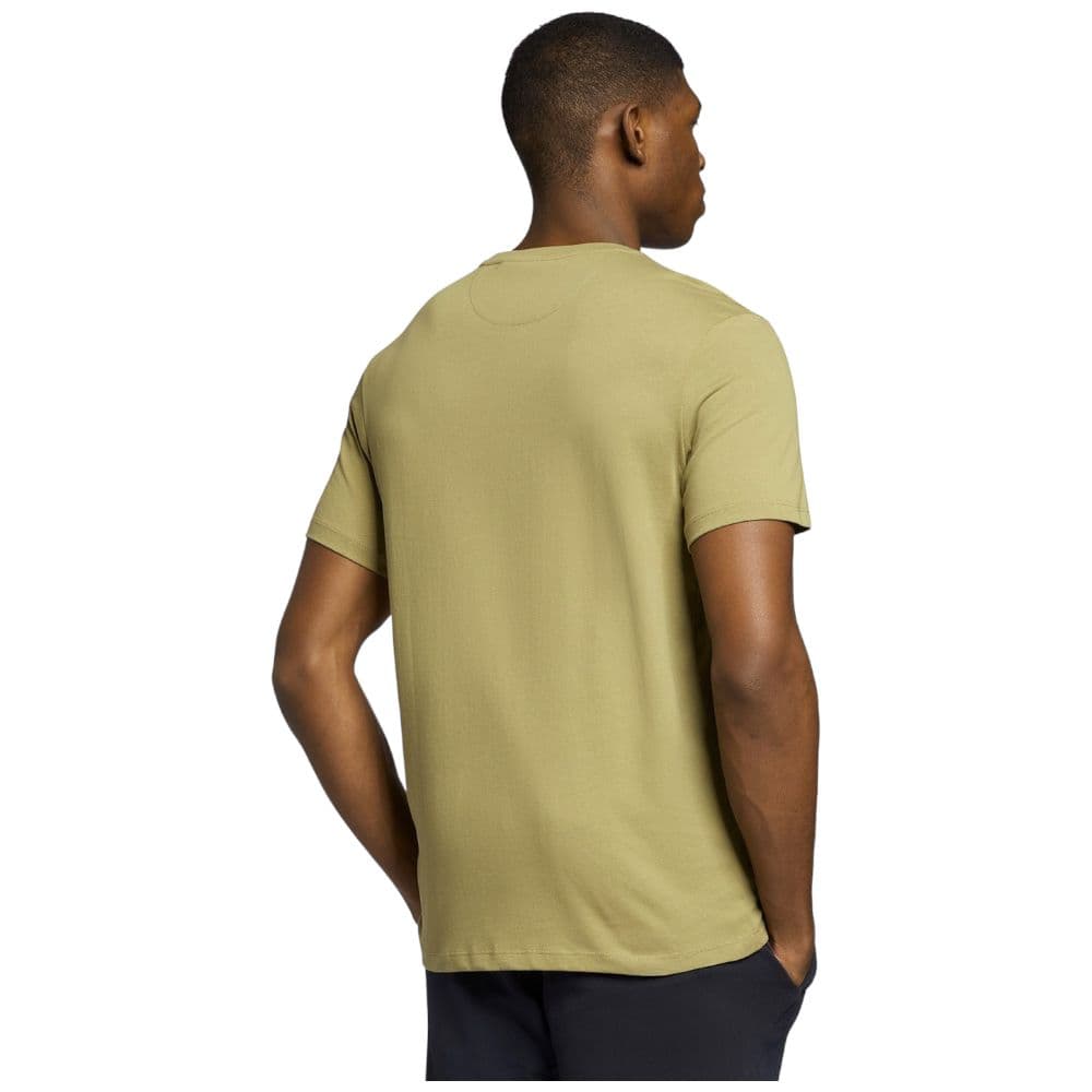 Lyle & Scott t-shirt verde con taschino TS831VOG T-shirt Lyle & Scott