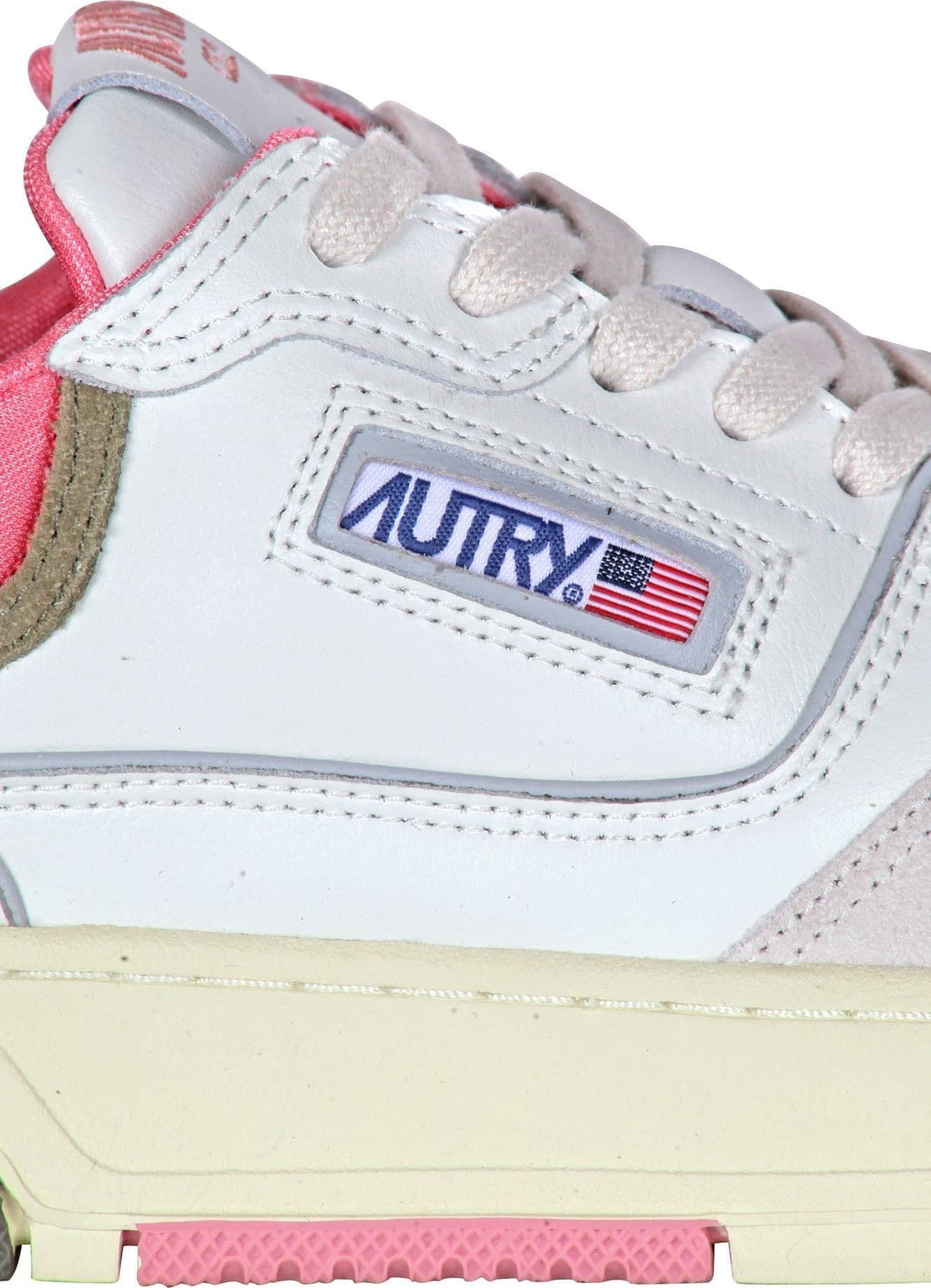 AUTRY Autry - Sneakers - 450308 - Bianco/Rosa da donna in Sneaker casual Drestige - Casamassima, commercioVirtuoso.it