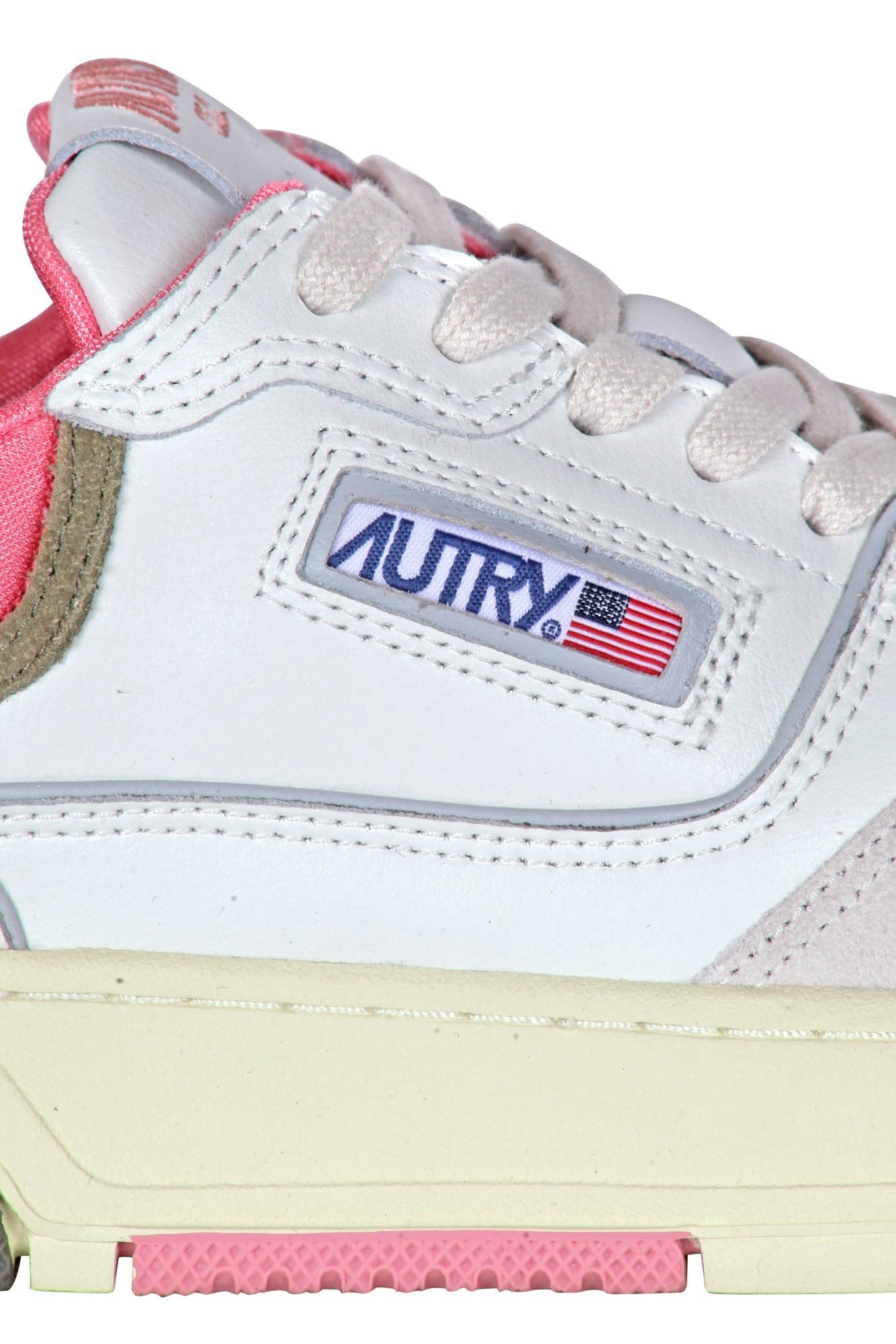 AUTRY Autry - Sneakers - 450308 - Bianco/Rosa da donna in Sneaker casual Drestige - Casamassima, commercioVirtuoso.it