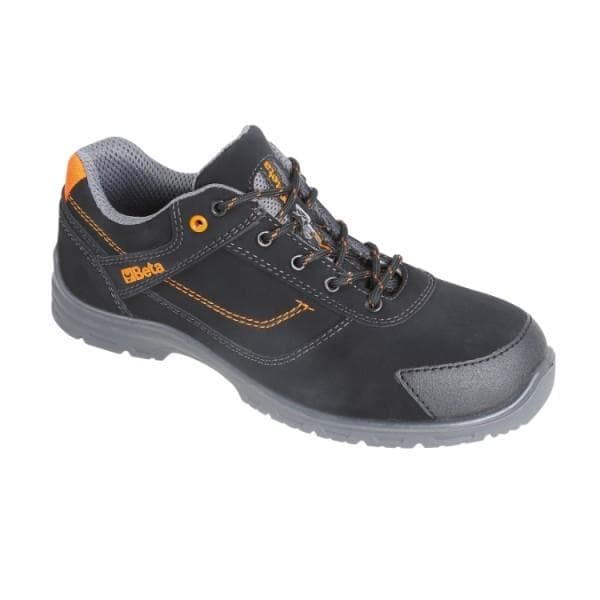 Scarpa Beta S3 Src Nero con Inserti Arancio Scarpa Antinfortunistica Magazzino Meccanico Officina Industria in Scarpe Dresswork - Como, commercioVirtuoso.it