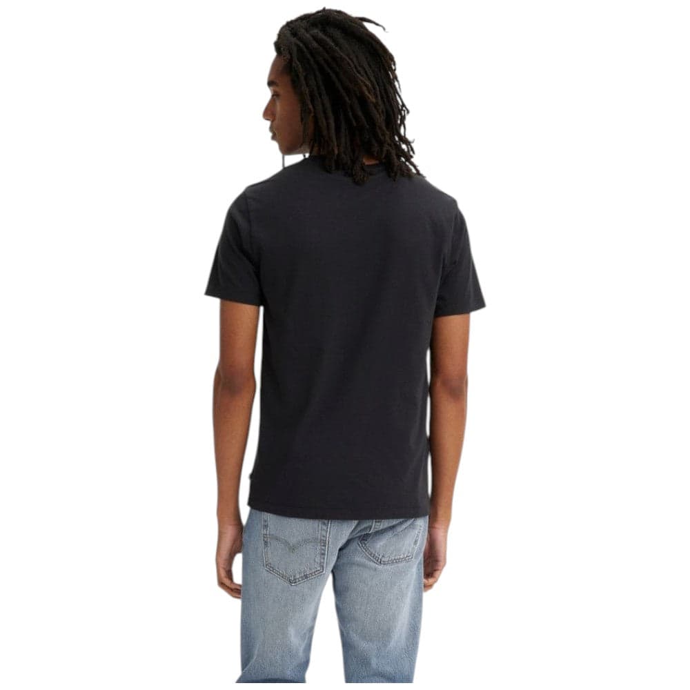 Levi's t-shirt nera logo stampato sul lato 224911692 T-shirt LEVI'S