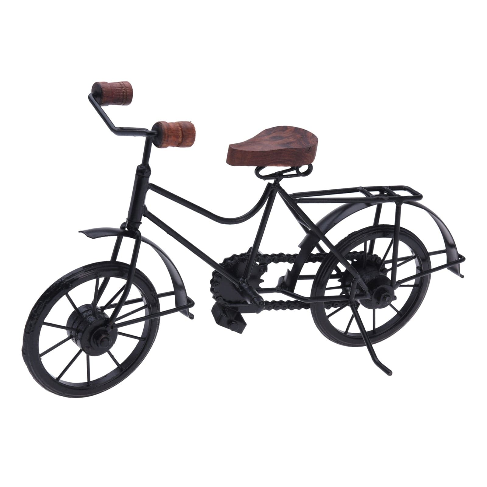 Bicicletta decorativa in metallo decorazione ambienti 20 x 36 cm - 5