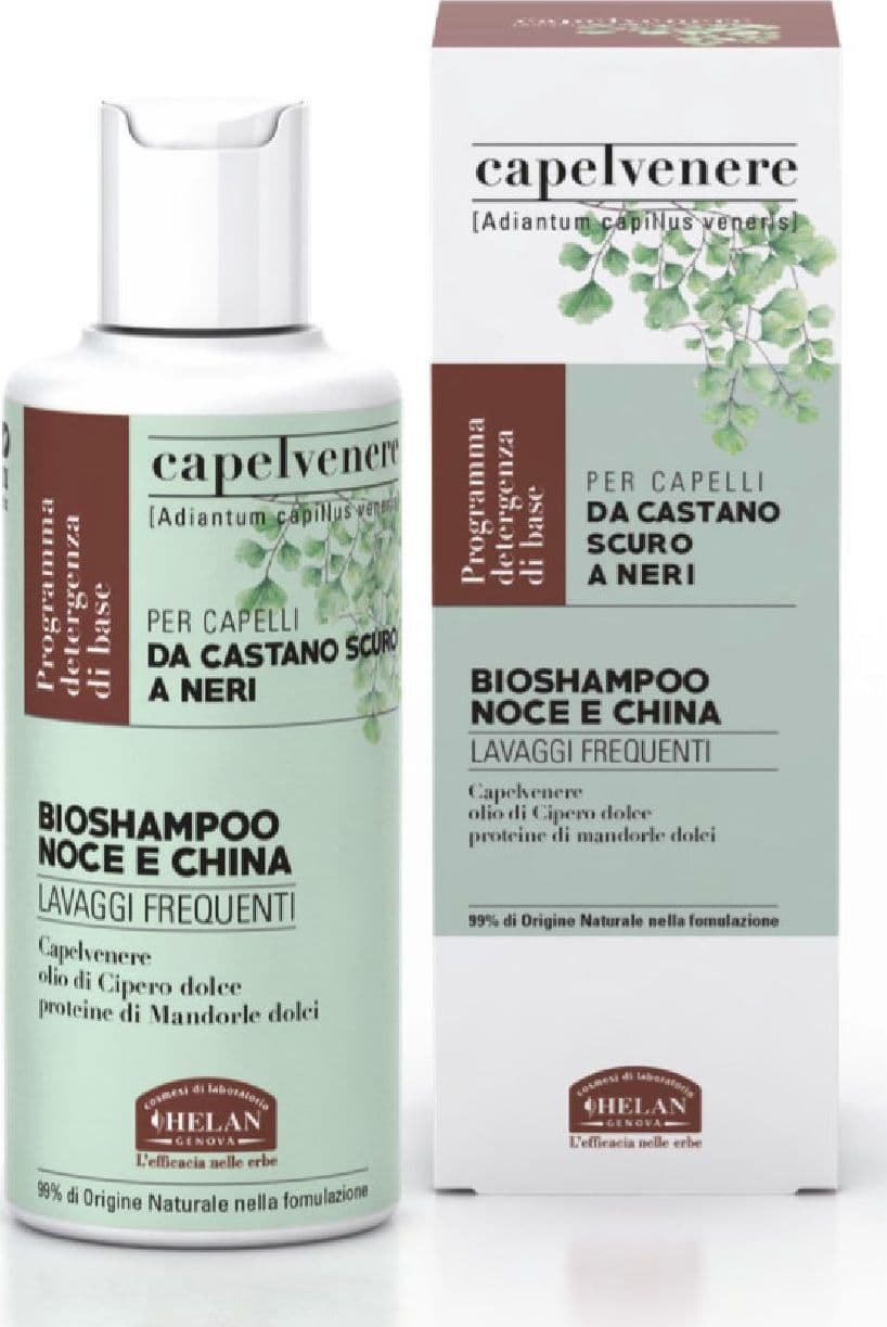 Capelvenere bio shampoo noce e china