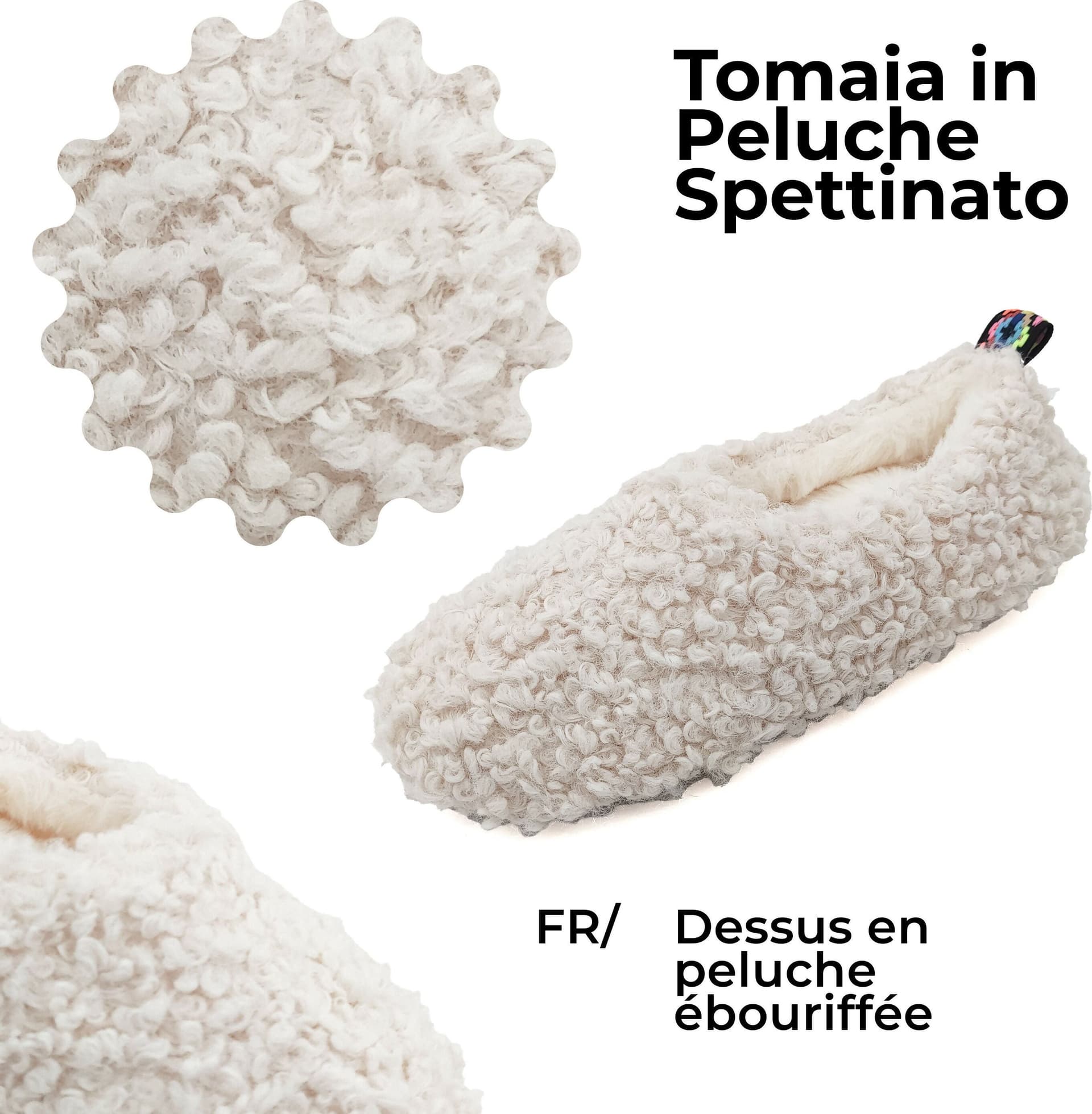 Le Pelosone Ciabatte Donna Invernali Da Casa Babbucce in Peluche Spettinato Pantofole Chiuse Suola per Parquet in Ciabatte moda Primo Calzature - Venezia, commercioVirtuoso.it