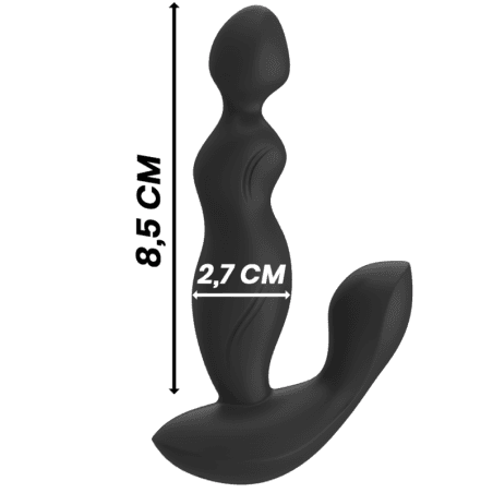 Cora remote strap on vibrazioni morbido silicone nero strapon in prodotto Erosdom - Palmi, commercioVirtuoso.it