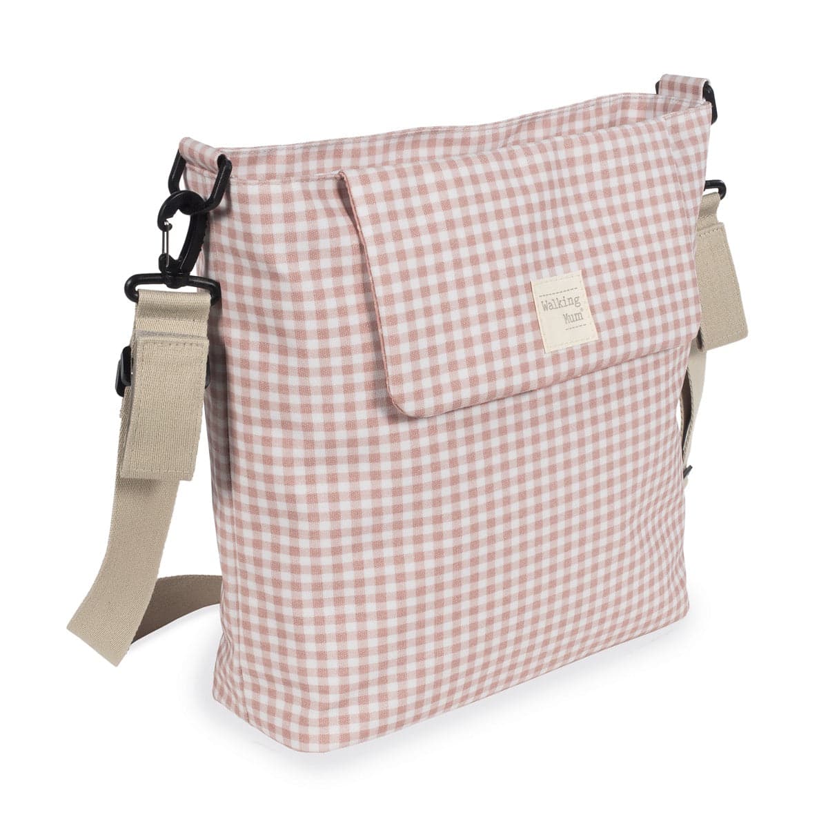 Borsa fasciatoio Walking Mum I Love Vichy Pasito a Pasito Rosa in Zaini fasciatoio La Casa Del Bebè - Napoli, commercioVirtuoso.it