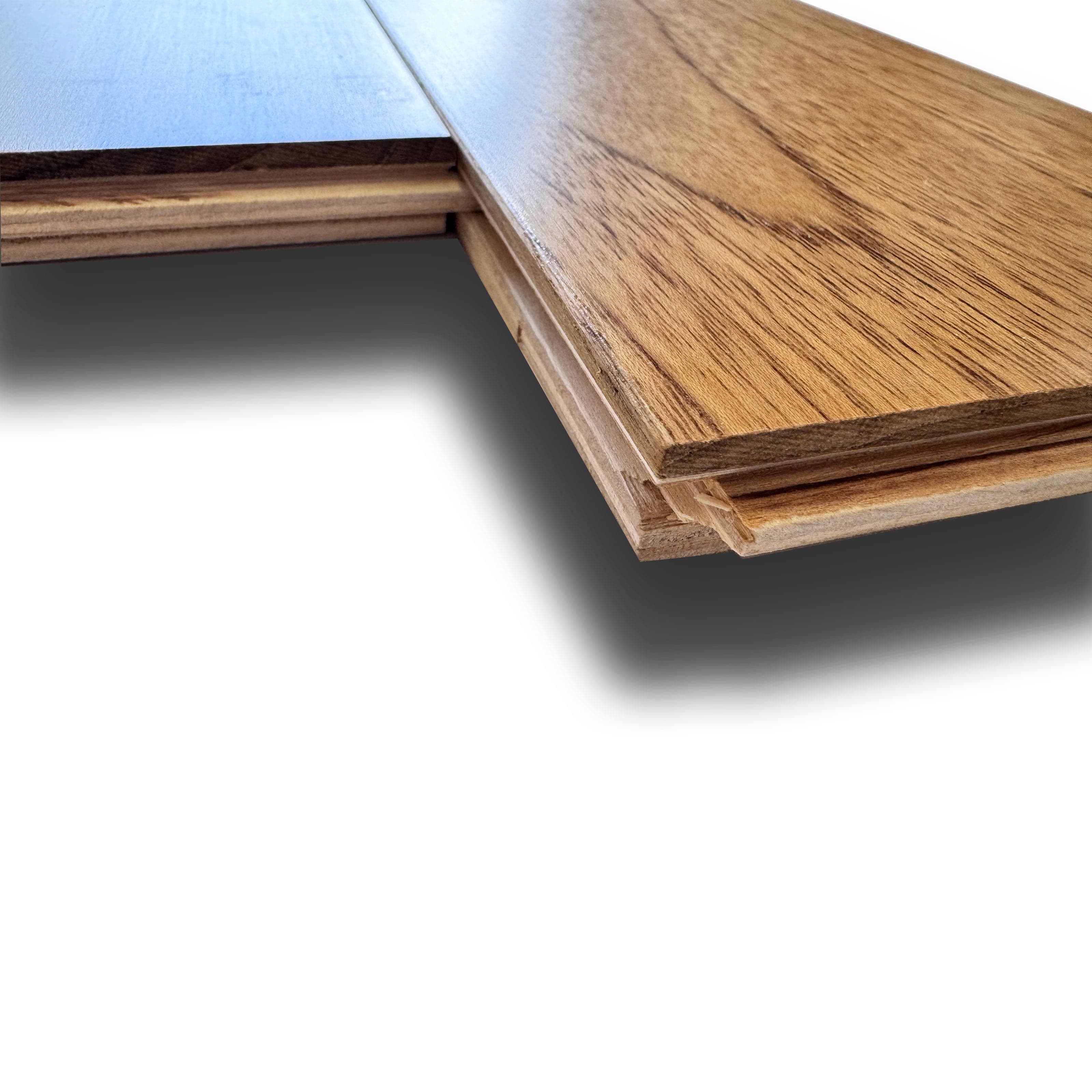 €45,99MQ *MEGA STOCK* Lotto da 73mq di Listone prefinito TEAK BOURMA Vern. bisell. Liscio 15,5x120x600/2300mm (4mm nobile) - Eternal Parquet