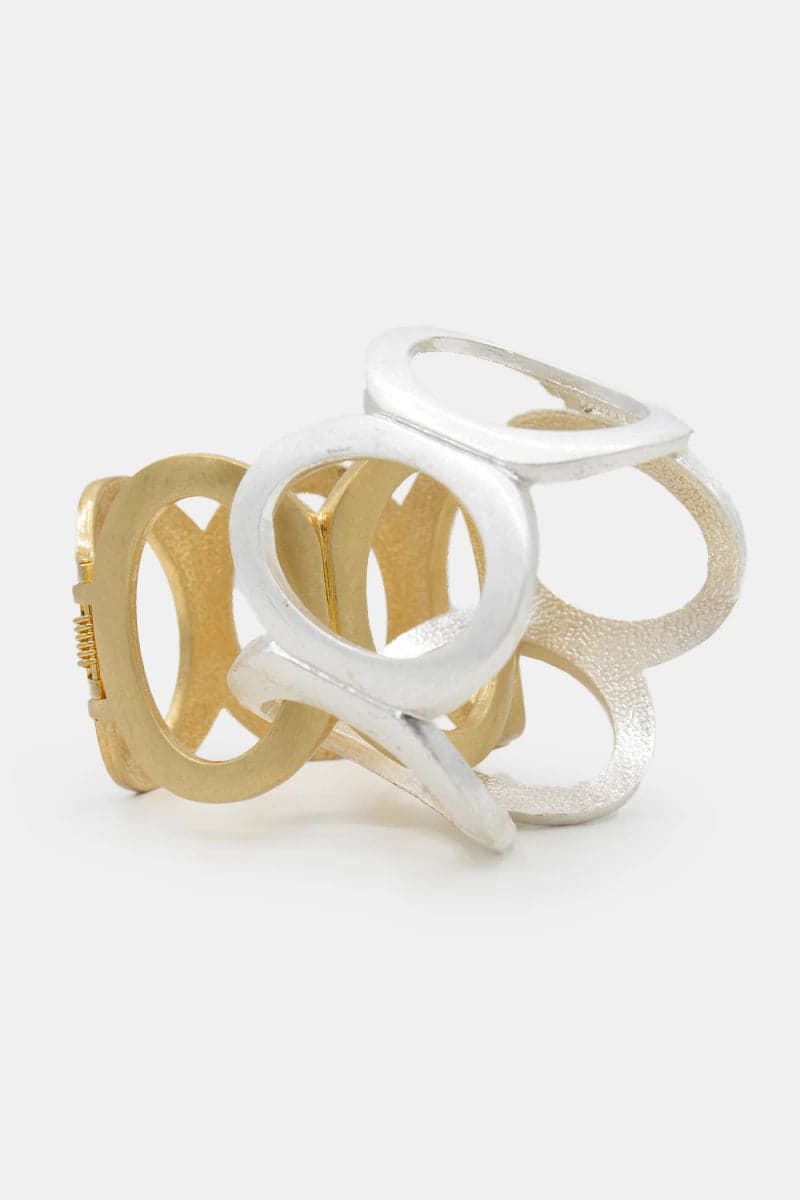 Bracciale in metallo chiusura automatica in Bracciali Leclaf - Napoli, commercioVirtuoso.it