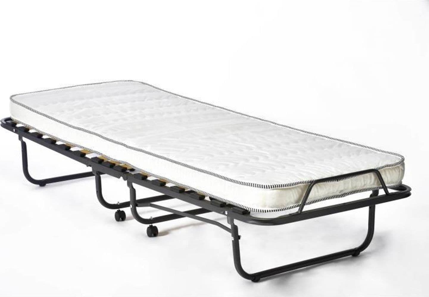 Brandina pieghevole Rete Con Materasso in Waterfoam Kit Letto singolo Salvaspazio Adatta per ospiti casa e campeggio in Basi a doghe iLoveSleep - Concesio, commercioVirtuoso.it