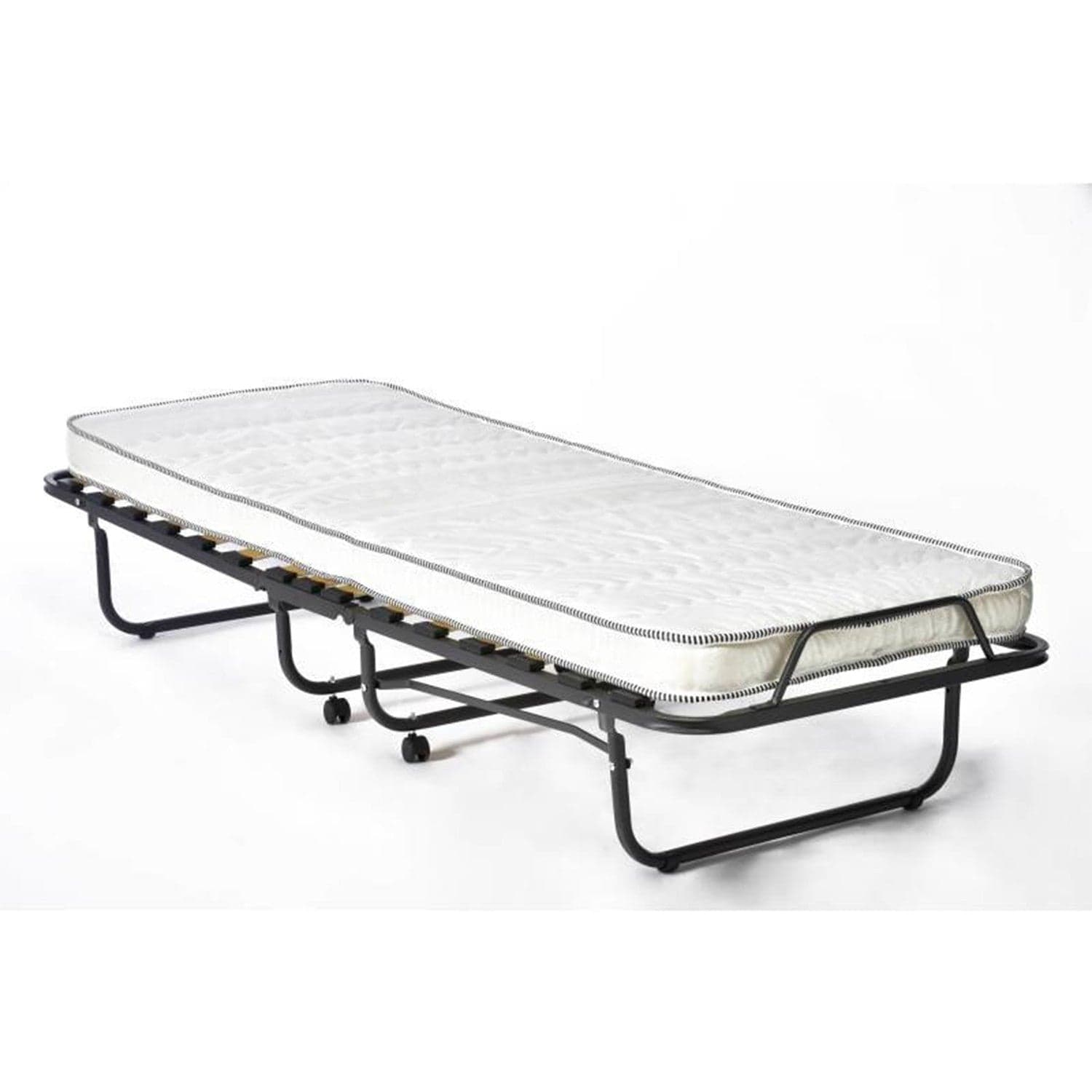 Brandina pieghevole Rete Con Materasso in Waterfoam Kit Letto singolo Salvaspazio Adatta per ospiti casa e campeggio in Basi a doghe iLoveSleep - Concesio, commercioVirtuoso.it