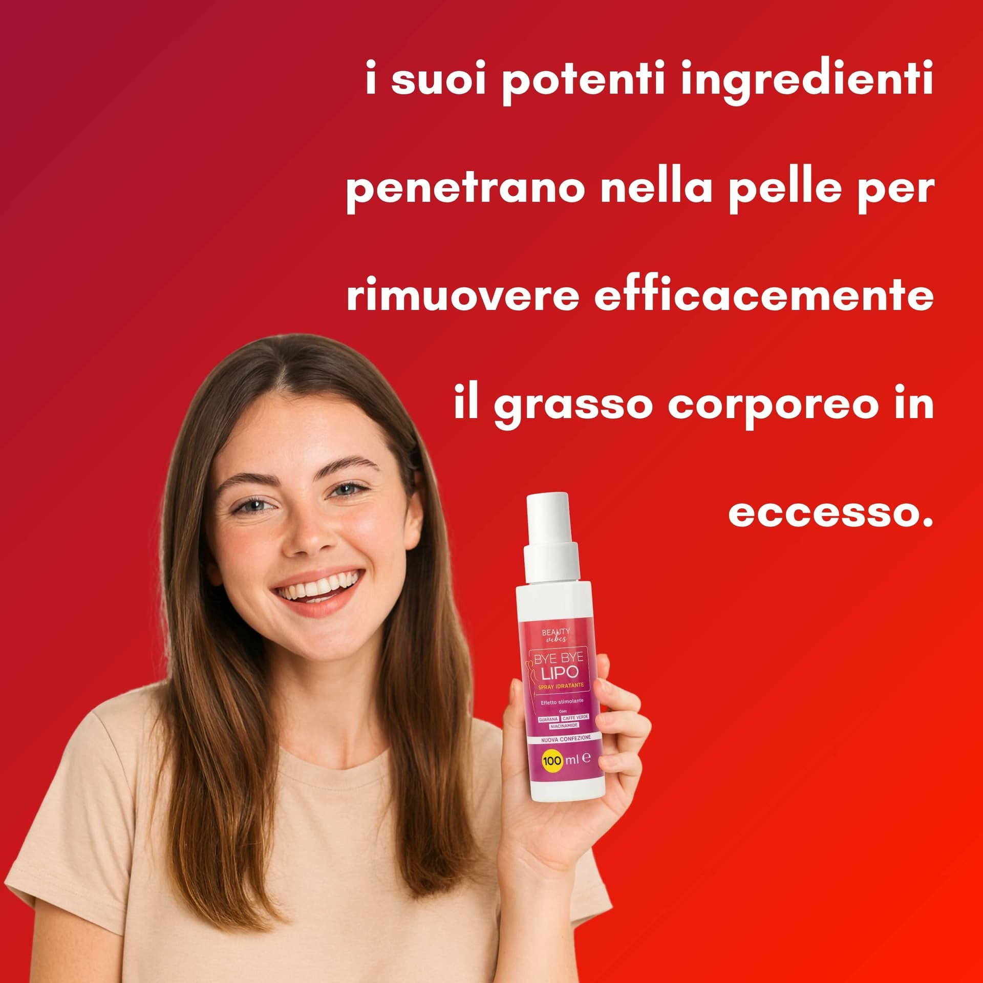Spray Anticellulite 100ml – Riduce Grasso Localizzato, Tonifica e Rassoda – Con Guaranà, Caffè Verde e Niacinamide – Facile da Applicare – Bye Bye Lipo AlohaLabs in Rassodanti e tonificanti per il corpo BasketGuru Italia - Palermo, commercioVirtuoso.it