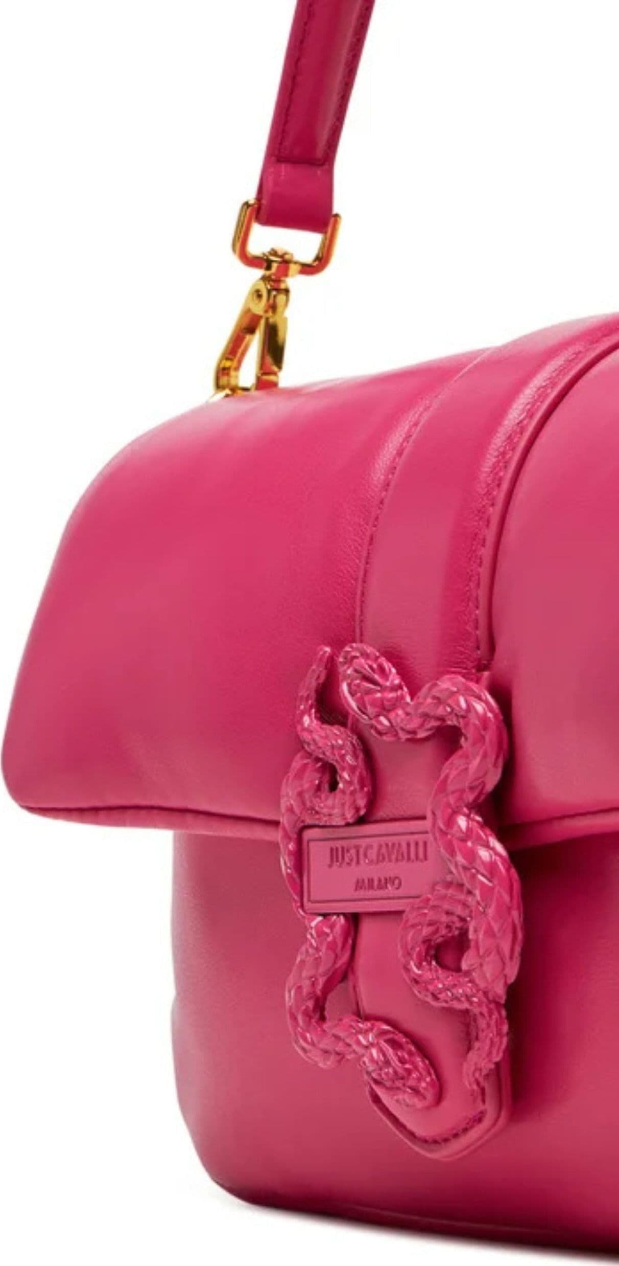 JUST CAVALLI BORSA JC C_ ICONIC SNAKE PUFFY - S da donna in Borse a mano Drestige - Casamassima, commercioVirtuoso.it