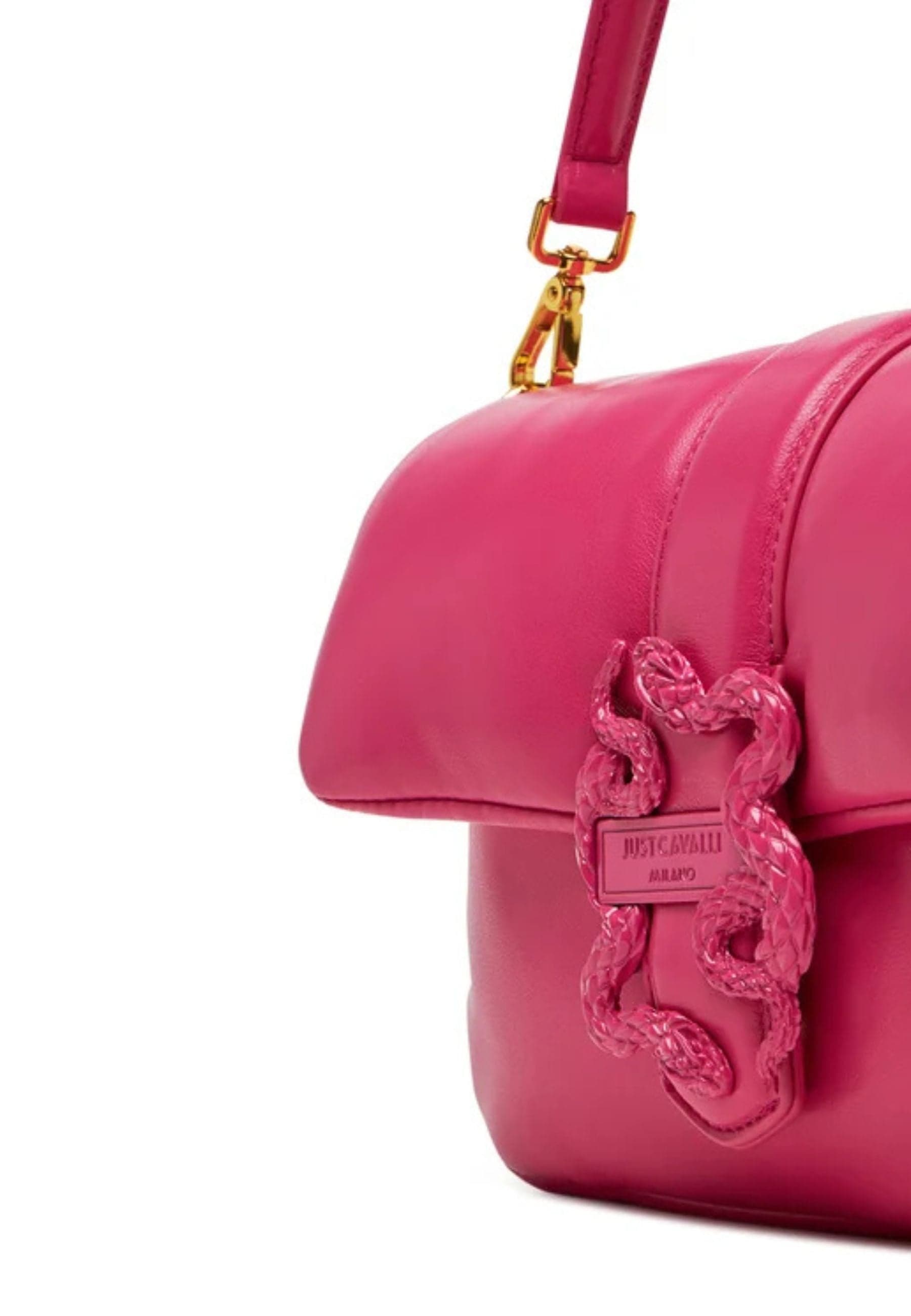 JUST CAVALLI BORSA JC C_ ICONIC SNAKE PUFFY - S da donna in Borse a mano Drestige - Casamassima, commercioVirtuoso.it