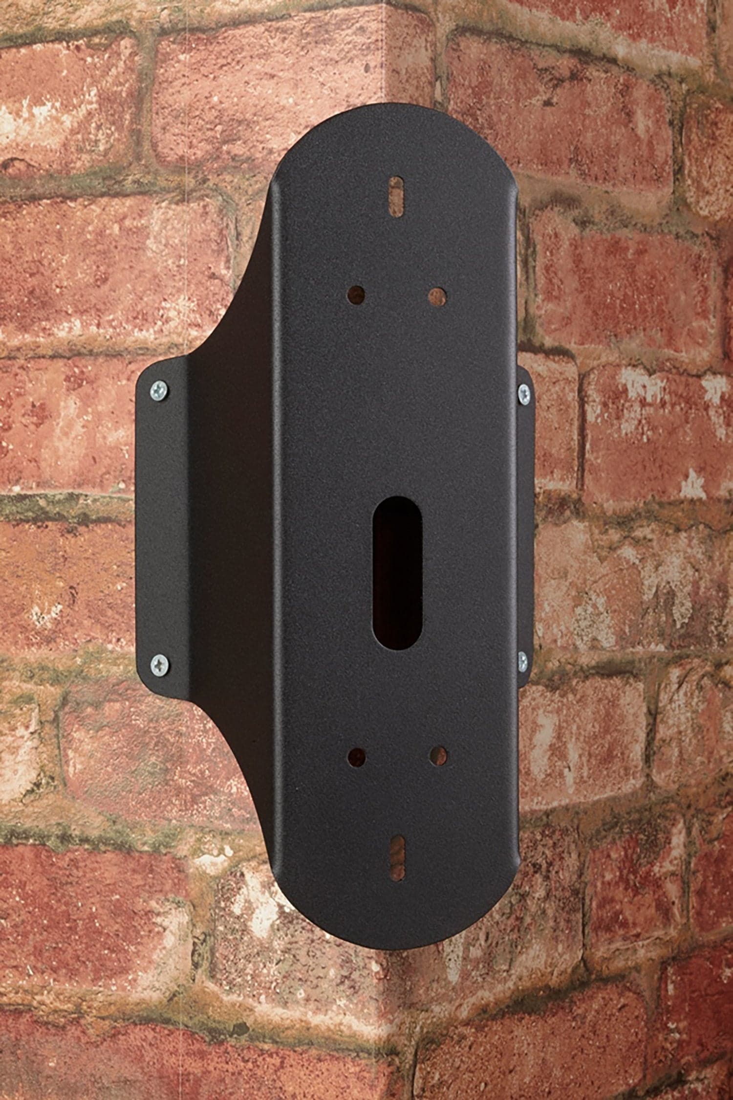 Staffa Angolare Corner Brackets Metallo Nero in Staffa LuceArt - Montecorvino Pugliano, commercioVirtuoso.it