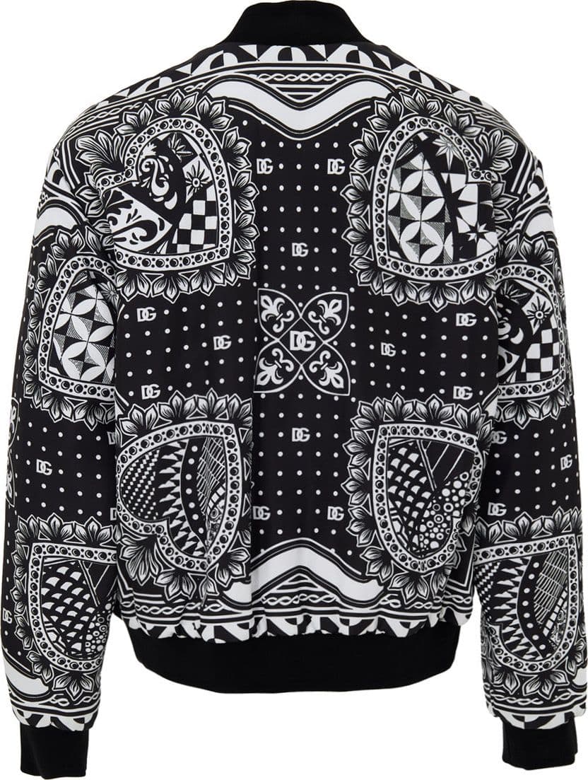Dolce &amp; Gabbana Giubbino Bomber Stampato da uomo in Giacche Drestige - Casamassima, commercioVirtuoso.it