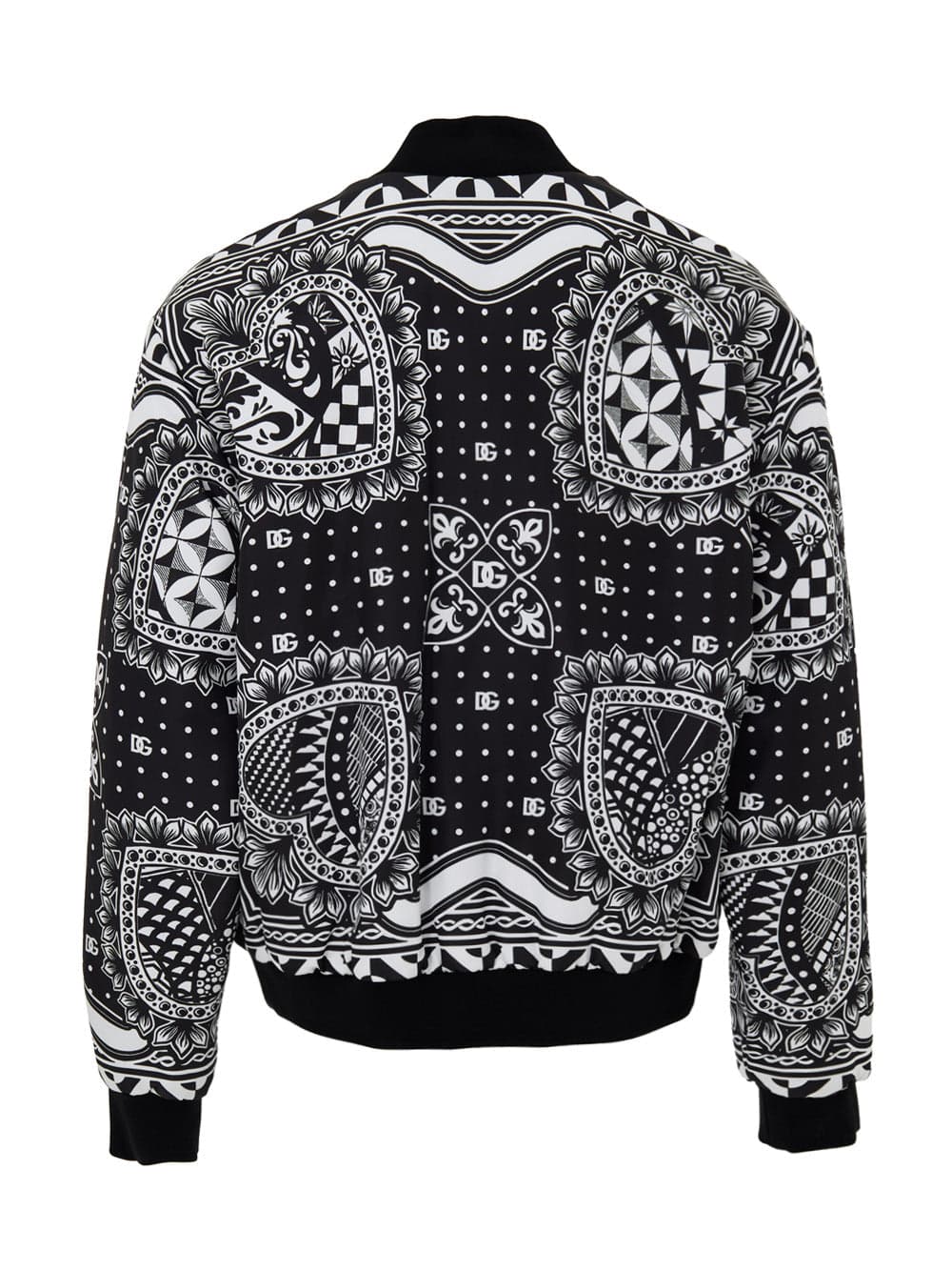 Dolce &amp; Gabbana Giubbino Bomber Stampato da uomo in Giacche Drestige - Casamassima, commercioVirtuoso.it