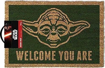 Zerbino Star Wars Yoda Welcome You Are Cm 60X40 - Gp85052