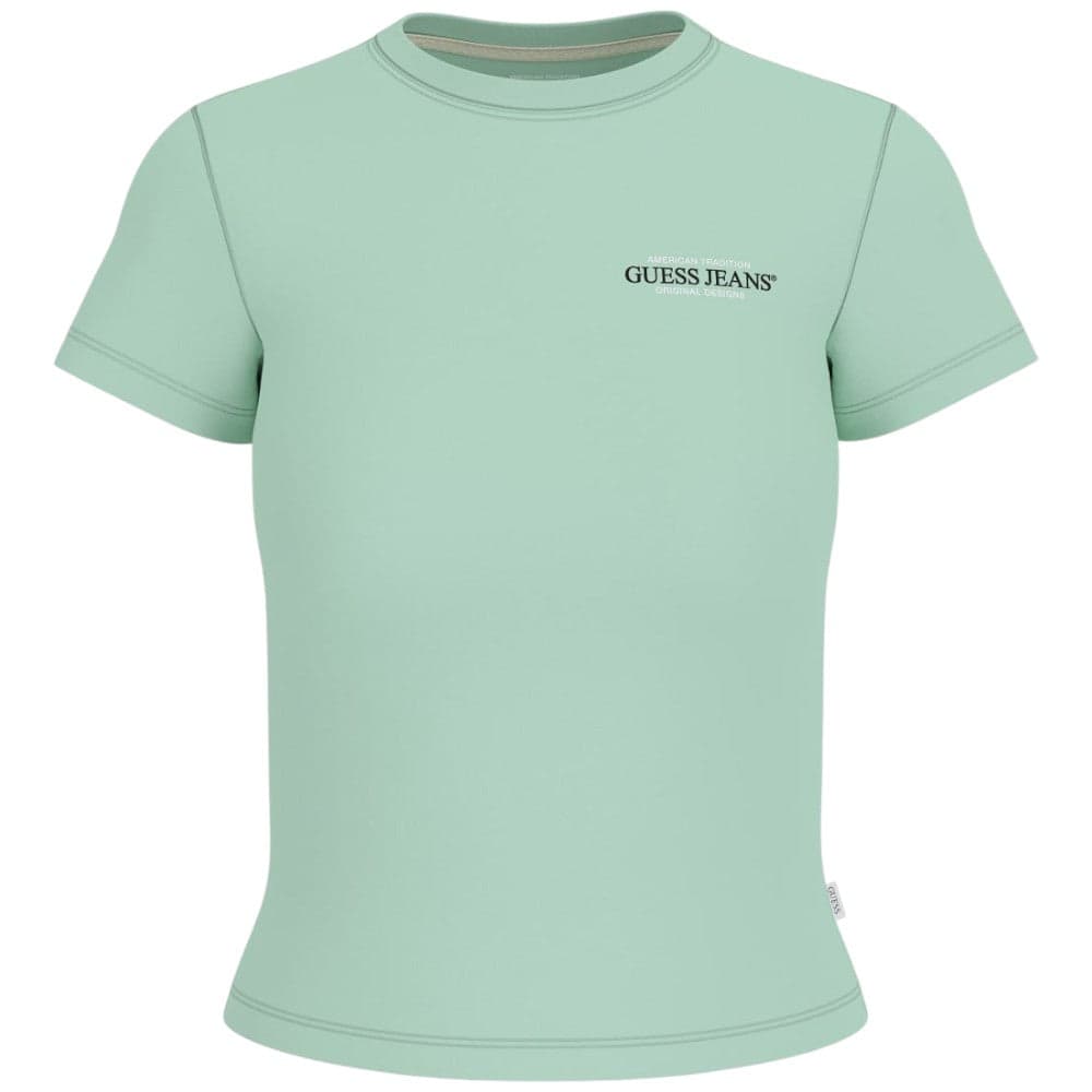 Guess Jeans t-shirt verde W4YI02 J1314 G8FG