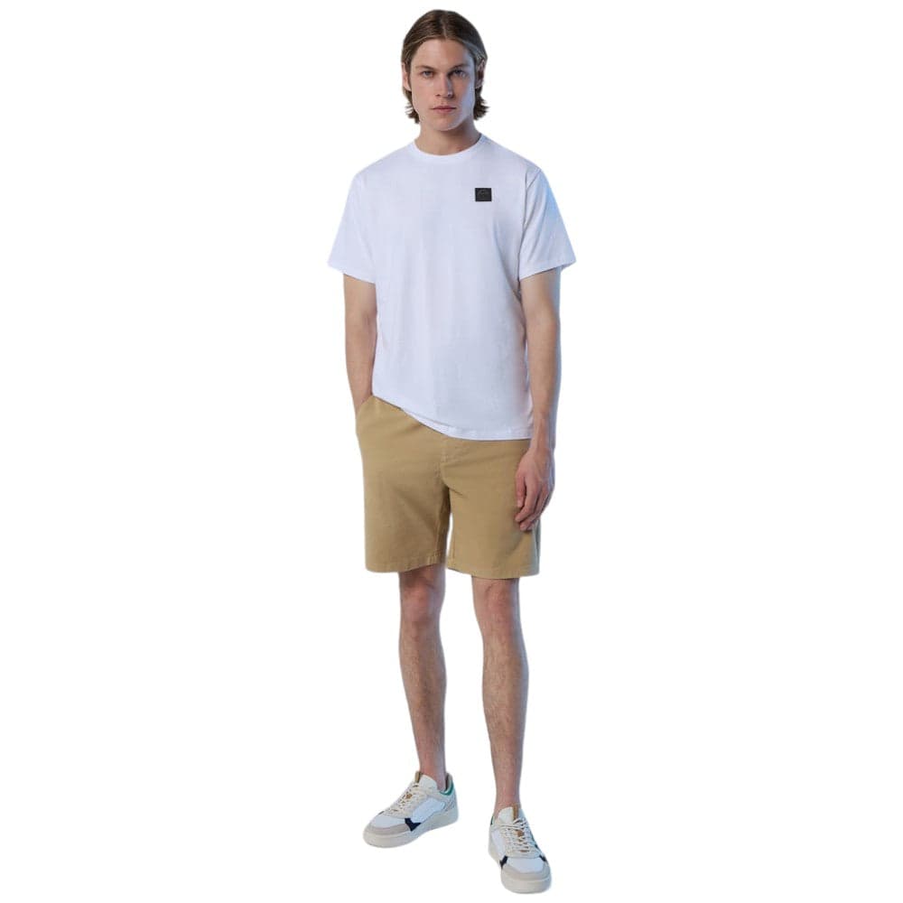 North Saisl t-shirt bianca Basic Stretch 692981 in T-shirt Prodotti di Classe - Nocera Superiore, commercioVirtuoso.it