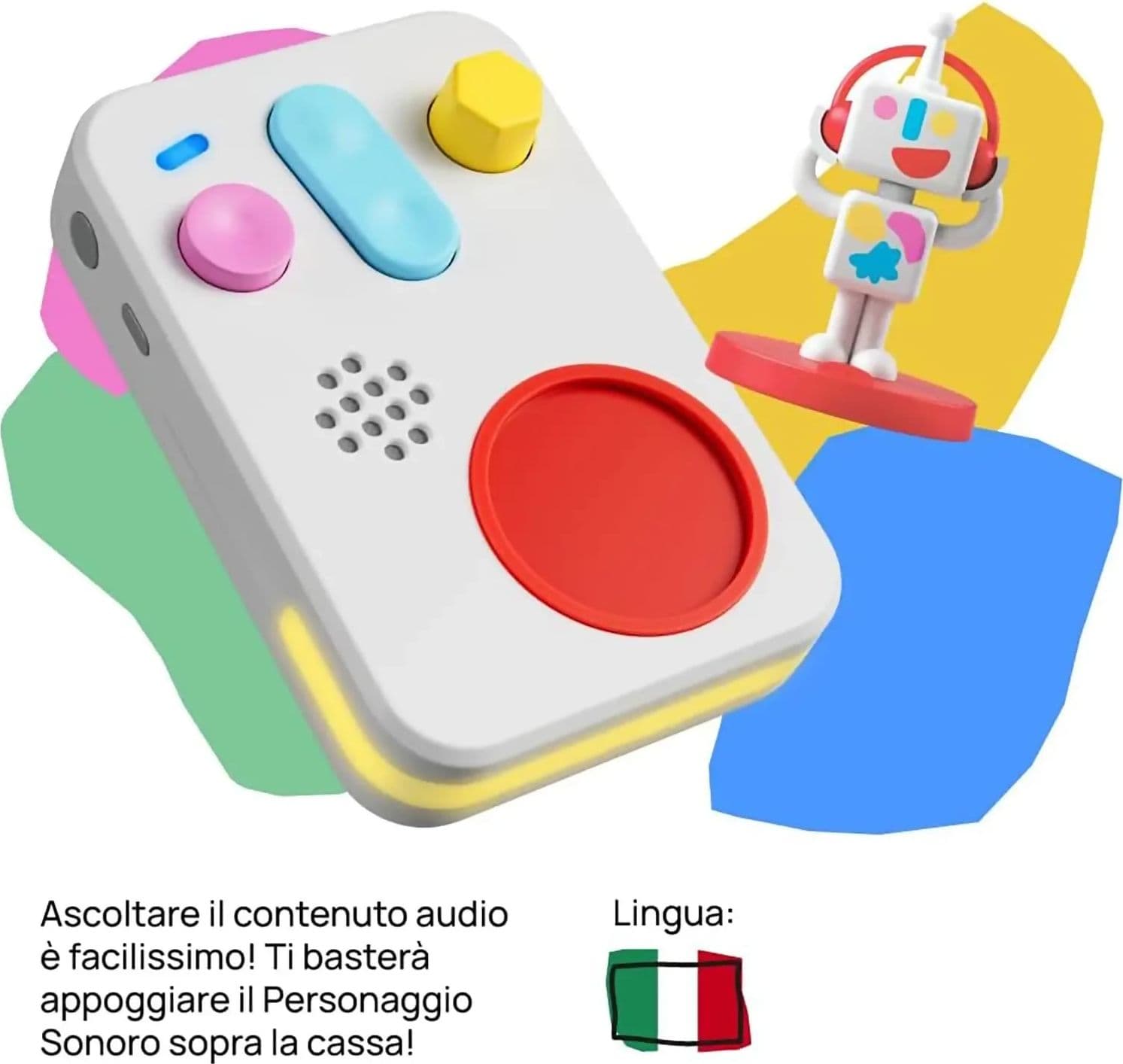 FABA Raccontastorie Interattivo con Cassa Audio e Luce Notturna - amplifica l'immaginazione in Libri interattivi Sanitaria Gioia del Bimbo - Villa San Giovanni, commercioVirtuoso.it