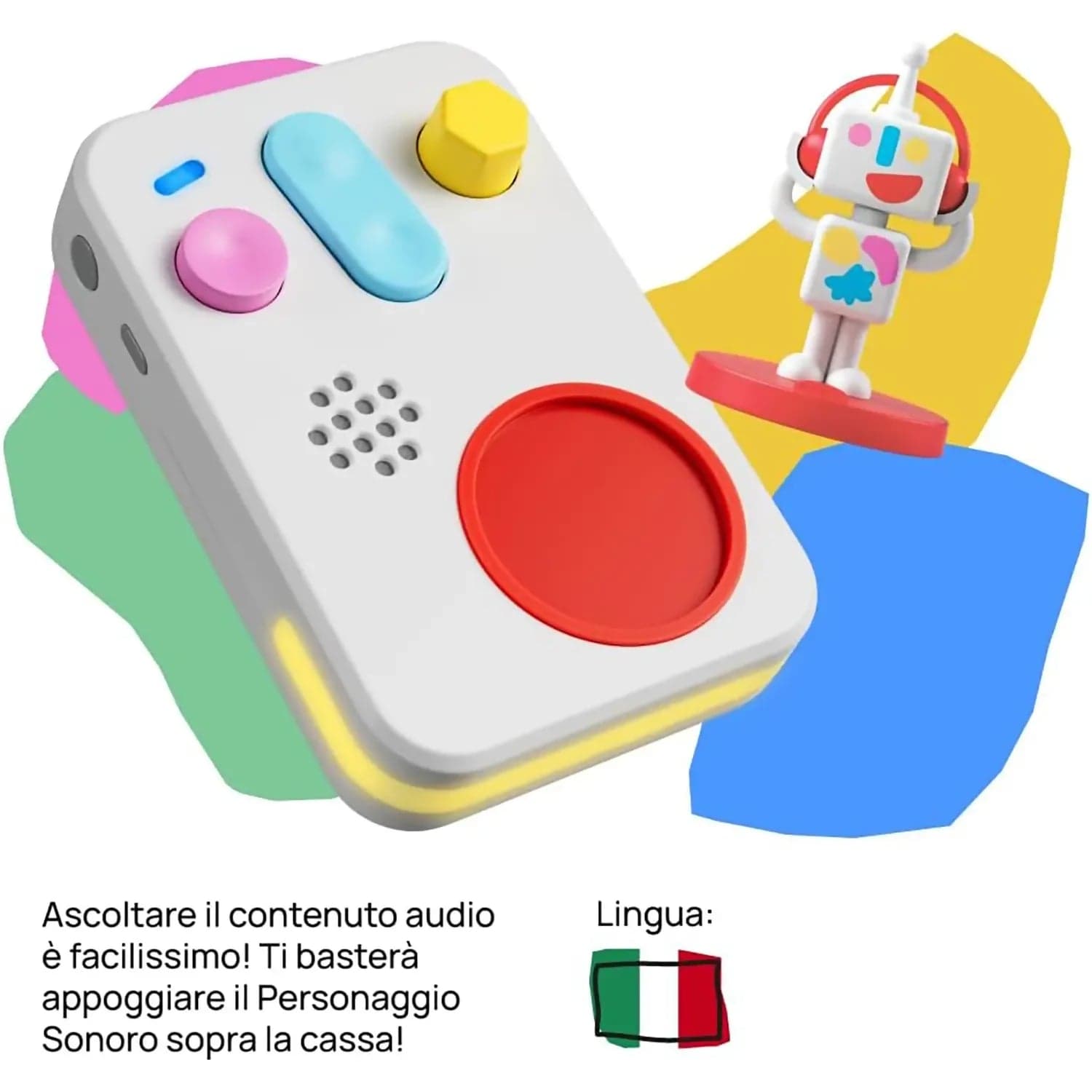 FABA Raccontastorie Interattivo con Cassa Audio e Luce Notturna - amplifica l'immaginazione in Libri interattivi Sanitaria Gioia del Bimbo - Villa San Giovanni, commercioVirtuoso.it