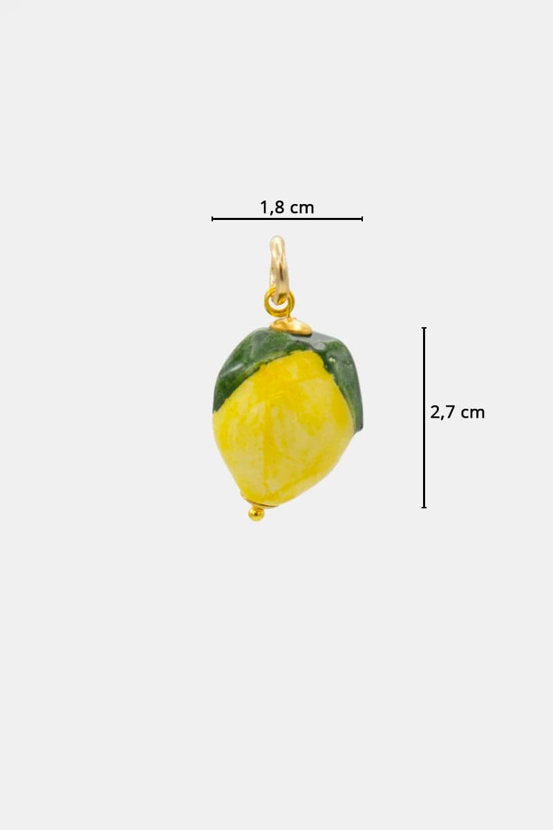 Ciondolo Limone piccolo | Leclaf Sicily in Donna Leclaf - Napoli, commercioVirtuoso.it
