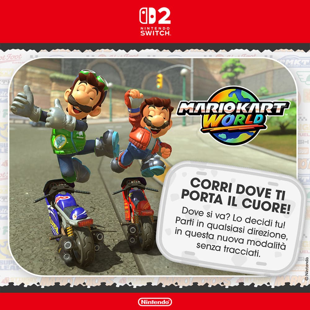 Mario Kart World Switch 2 UK in Ferri da maglia Prezzo Bomba Store - Casalnuovo di Napoli, commercioVirtuoso.it