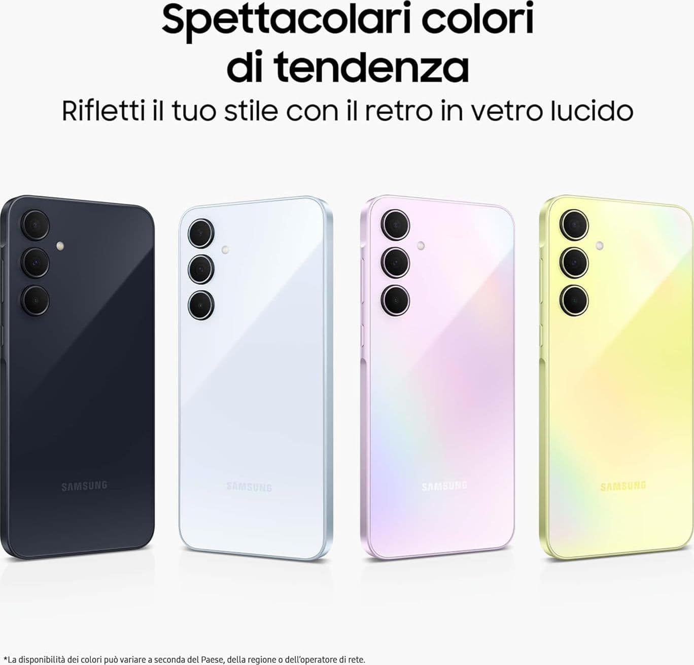 Samsung Galaxy A35 5G 8Gb Ram 256Gb Dual Sim Awesome Iceblu + Cover Clear Case Omaggio in Cellulari e Smartphone Prezzo Bomba Store - Casalnuovo di Napoli, commercioVirtuoso.it