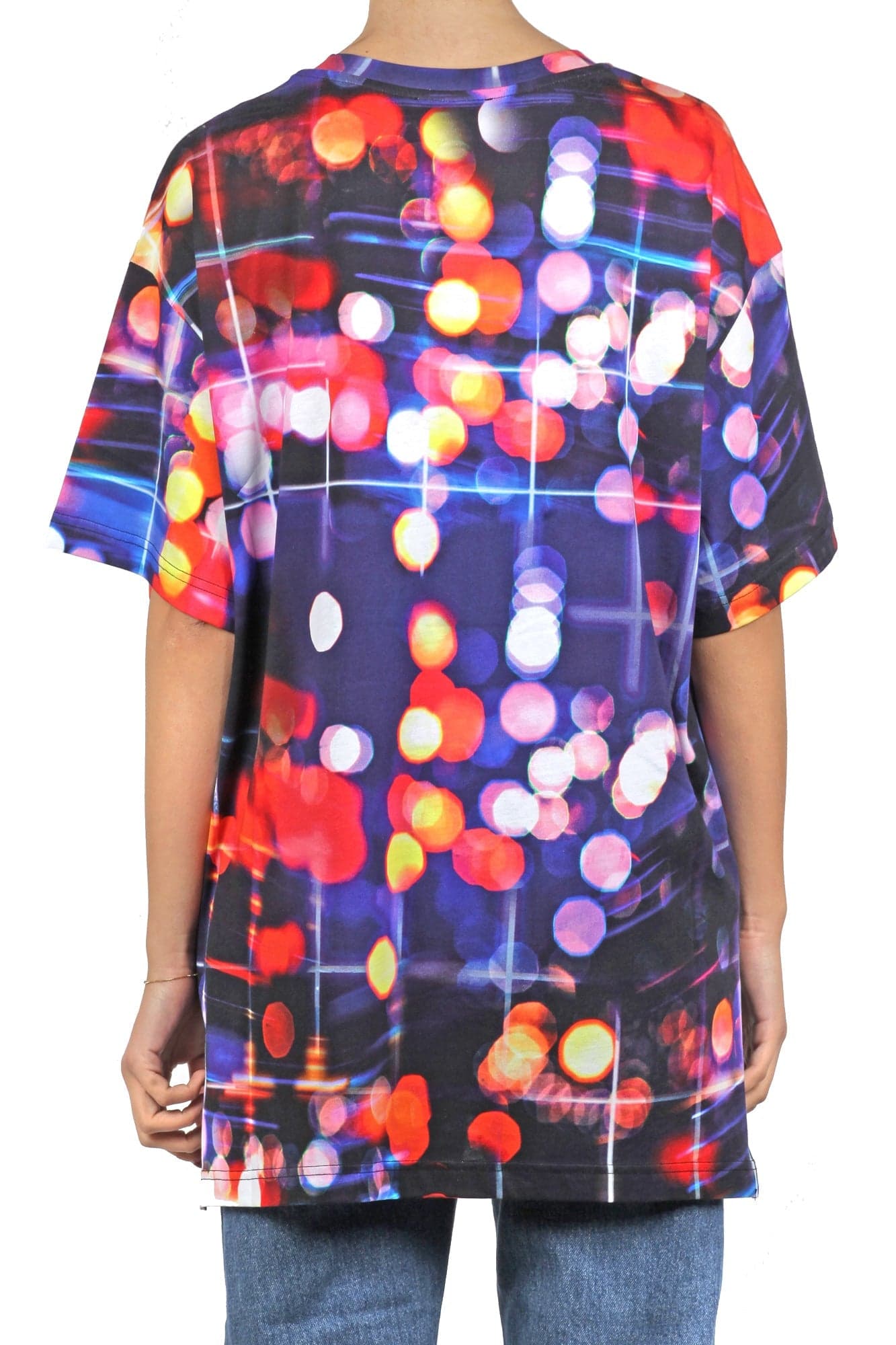 MO5CH1NO JEANS - MOSCHINO MO5CH1NO JEANS - Moschino - T-shirt - 421600 - Multicolor da donna in T-shirt Drestige - Casamassima, commercioVirtuoso.it