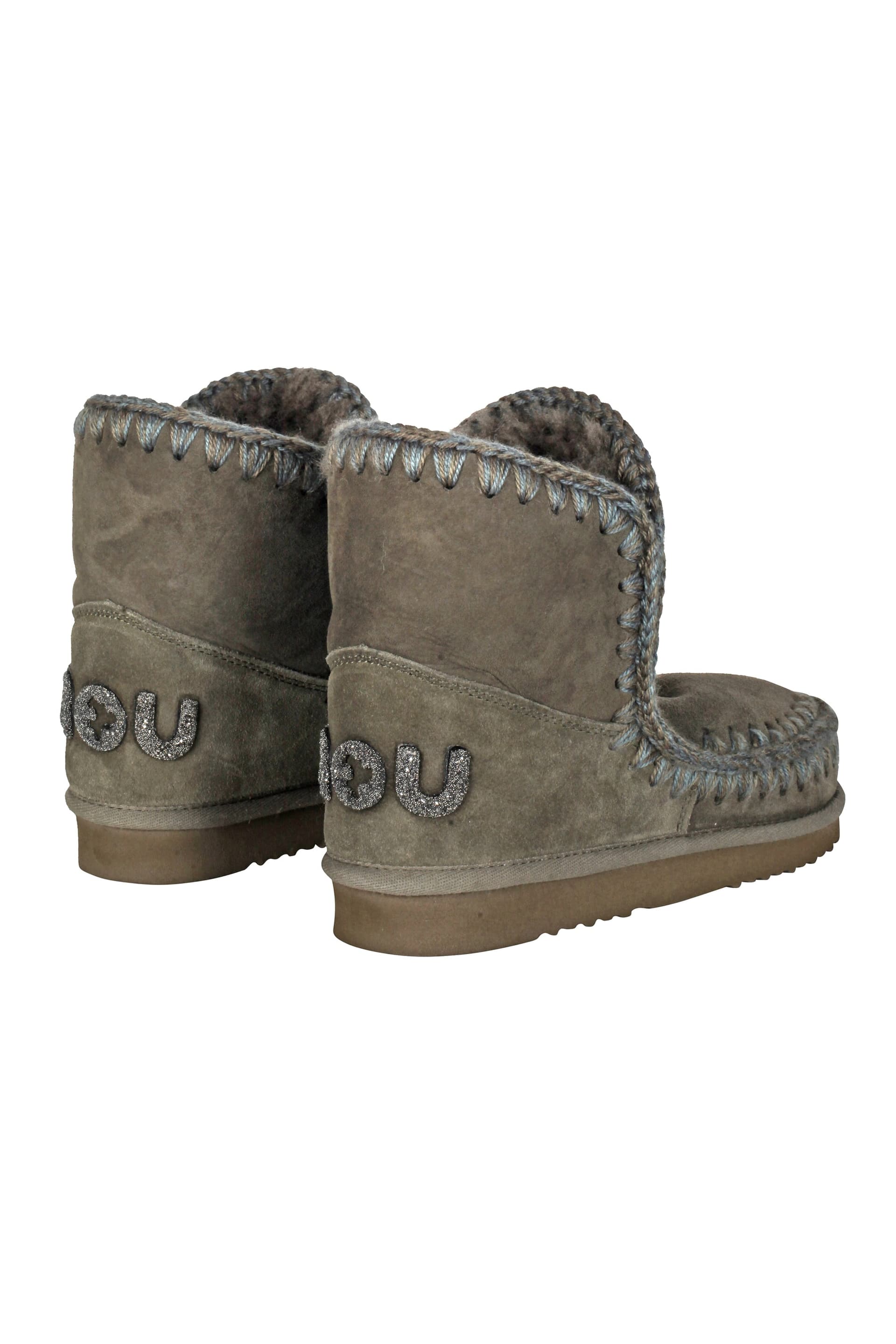 MOU Mou - Stivaletti - 461094 - Grigio/Verde da donna in Stivali Drestige - Casamassima, commercioVirtuoso.it