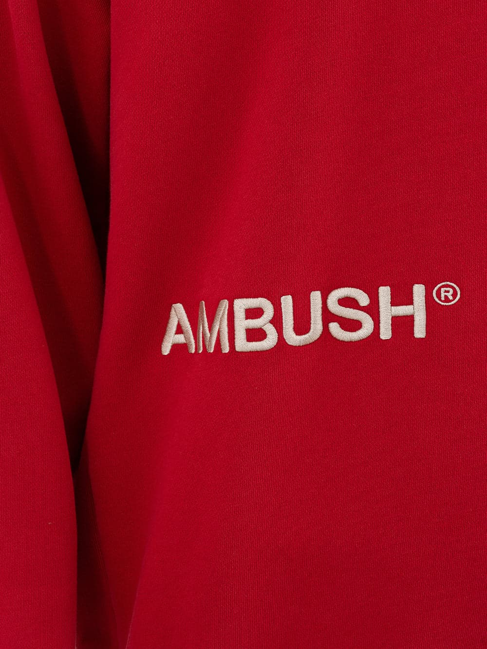 Ambush Felpa Rossa con logo da uomo in Felpe con cappuccio Drestige - Casamassima, commercioVirtuoso.it