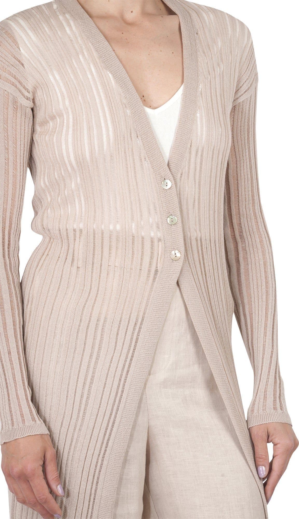 SO ALLURE So Allure - Cardigan - 451618 - Beige da donna in Cardigan Drestige - Casamassima, commercioVirtuoso.it