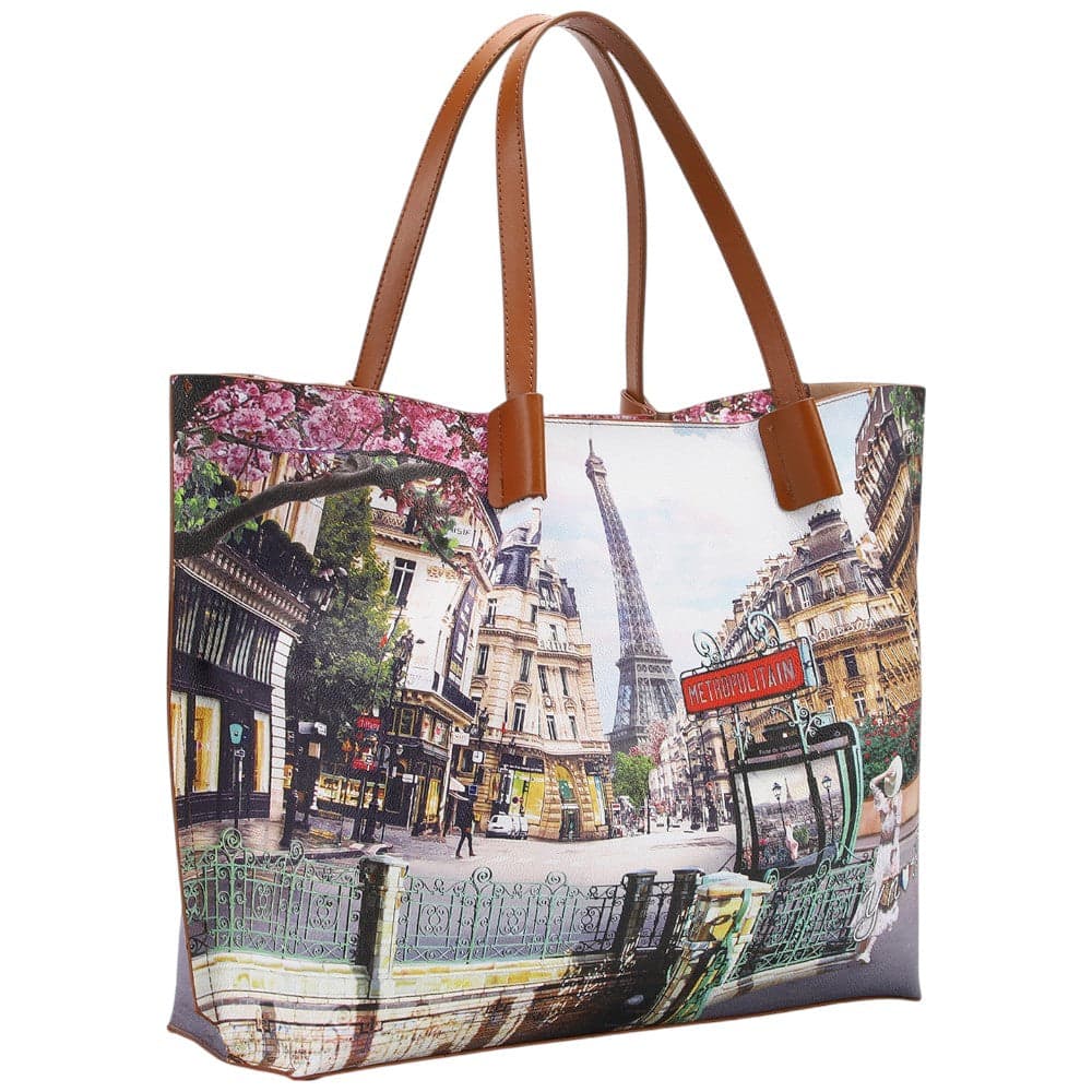 YNot shopping bag large stampa Emily in Paris YES707S5 Borse YNot