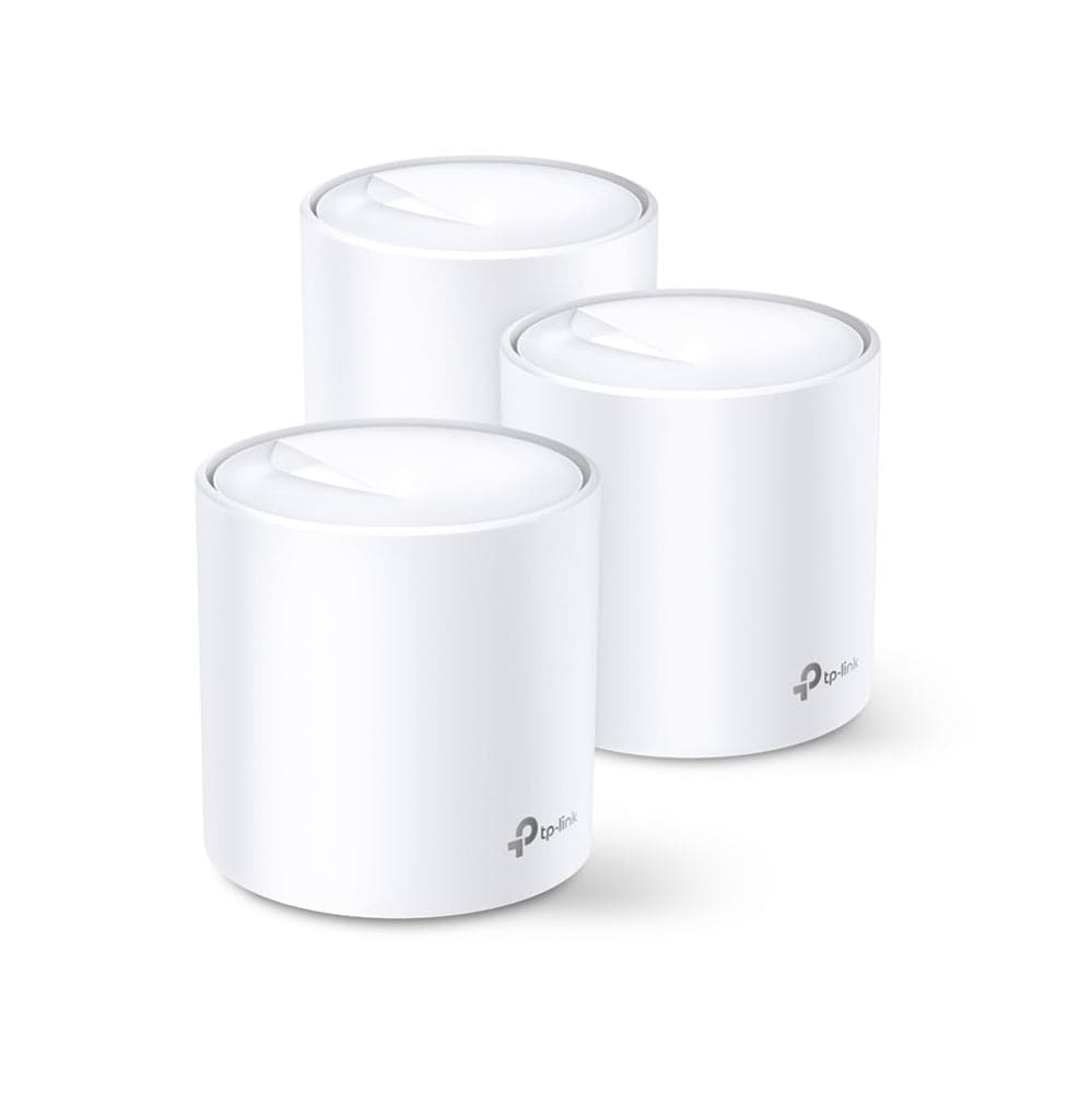 TP-Link Deco X20 AX1800 Amplificatore Di Segnale Wi-Fi 6 Mesh Dual Band - 3 Pezzi