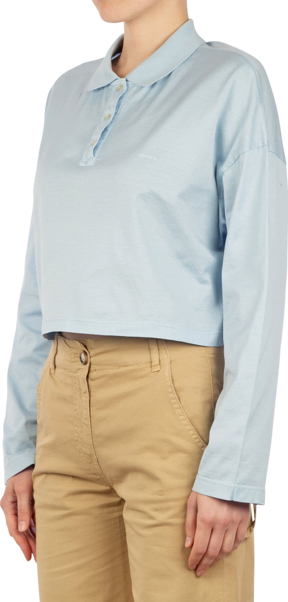 JUCCA Jucca - T-shirt - 410763 - Azzurro da donna in T-shirt Drestige - Casamassima, commercioVirtuoso.it