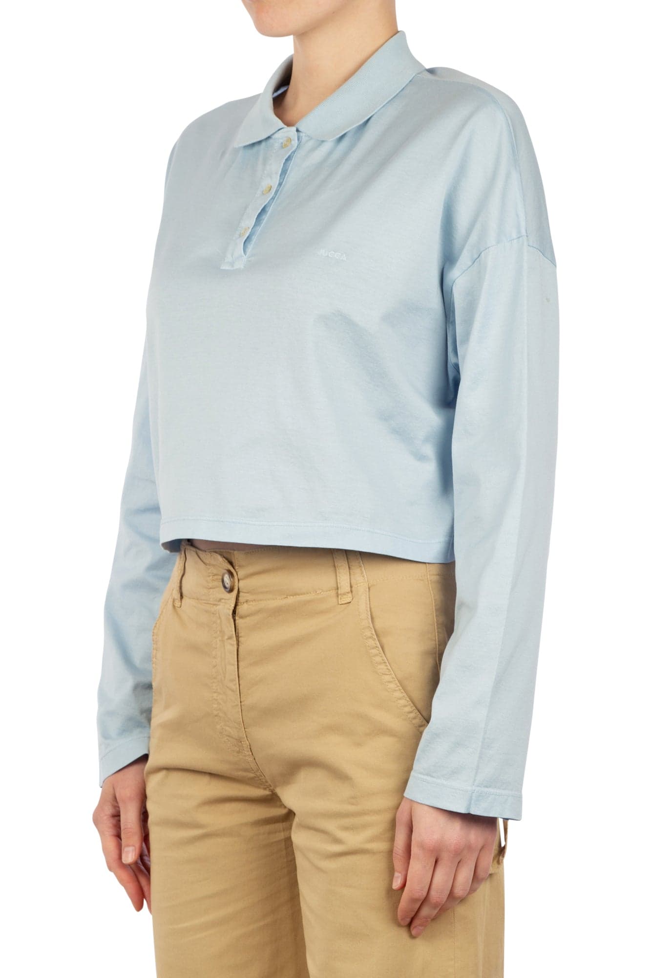 JUCCA Jucca - T-shirt - 410763 - Azzurro da donna in T-shirt Drestige - Casamassima, commercioVirtuoso.it
