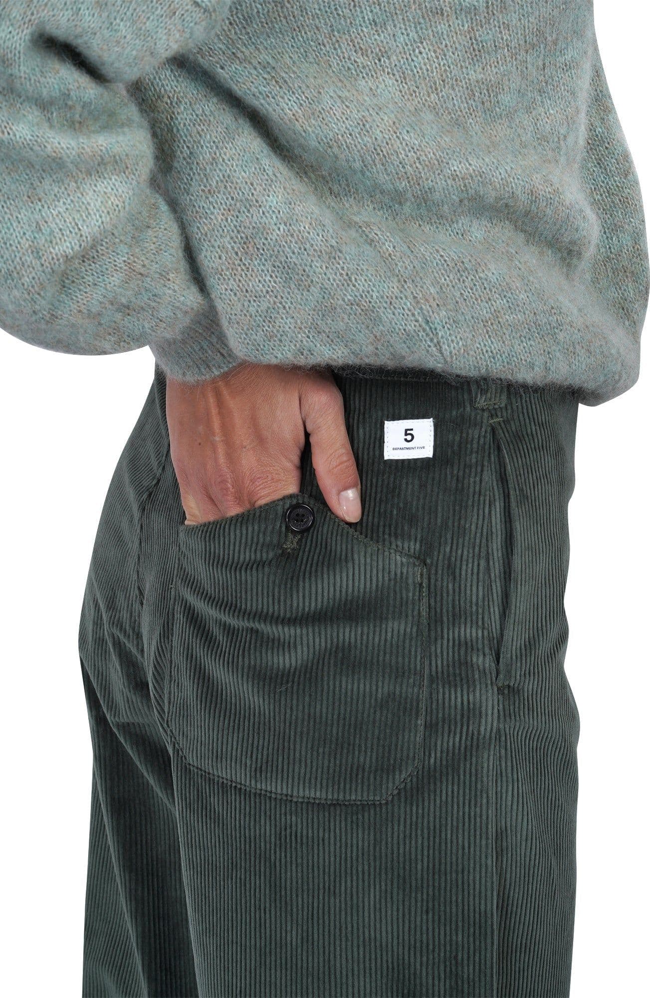 DEPARTMENT 5 Department 5 - Pantalone - 460148 - Verdone da donna in Pantaloni Drestige - Casamassima, commercioVirtuoso.it