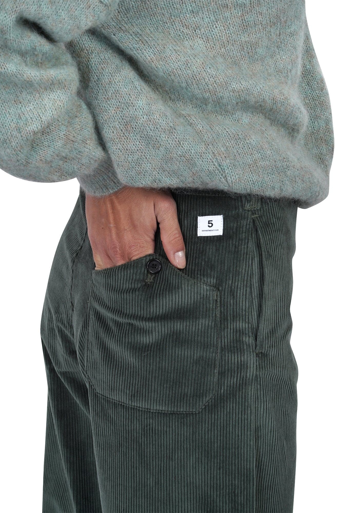 DEPARTMENT 5 Department 5 - Pantalone - 460148 - Verdone da donna in Pantaloni Drestige - Casamassima, commercioVirtuoso.it