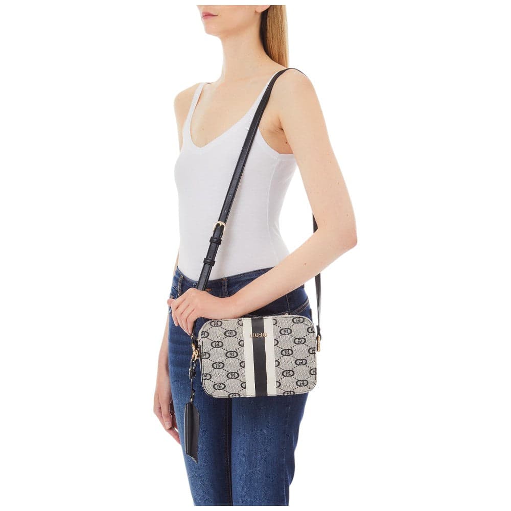 Liu Jo borsa a tracolla camera case nera linea Manhattan AA5159T3846 Borse Liu Jo