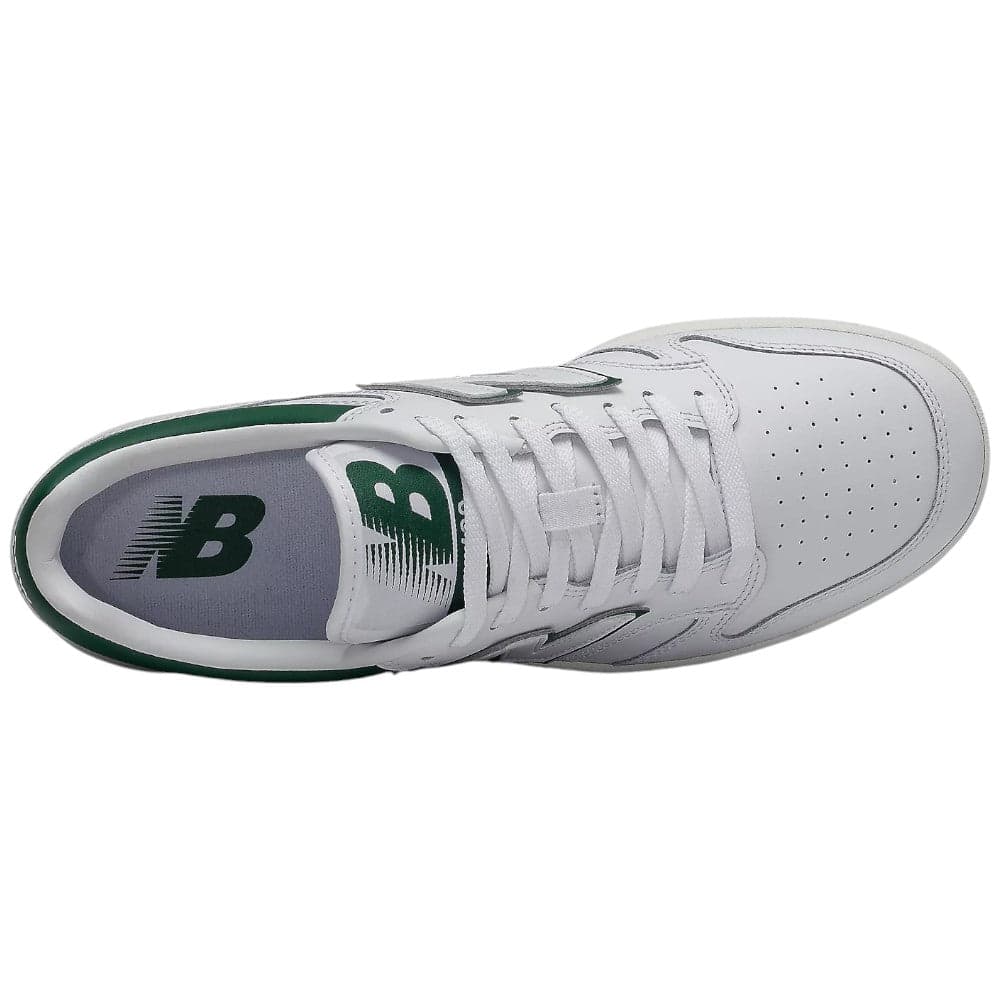 New Balance 480 scarpe bianche verdi BB480LGT Sneakers New Balance