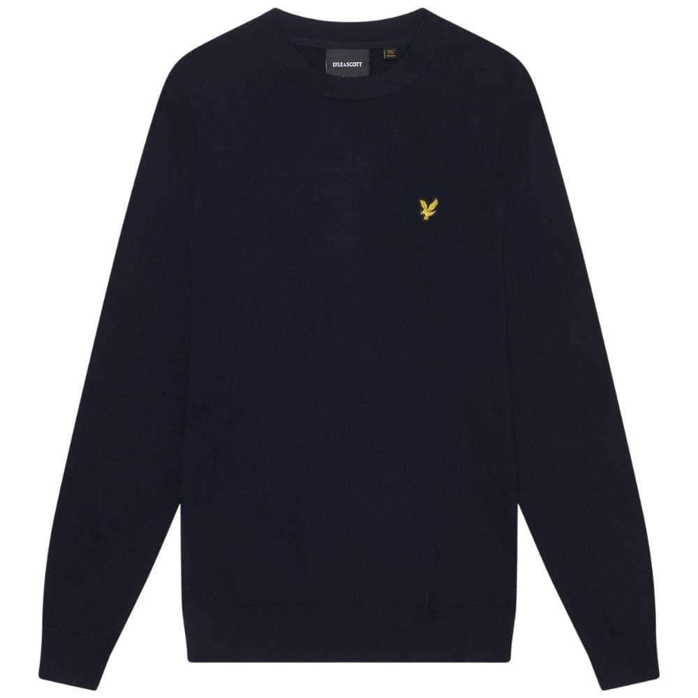Lyle & Scott pullover merino dark navy  KN2110VC in Maglioni Prodotti di Classe - Nocera Superiore, commercioVirtuoso.it