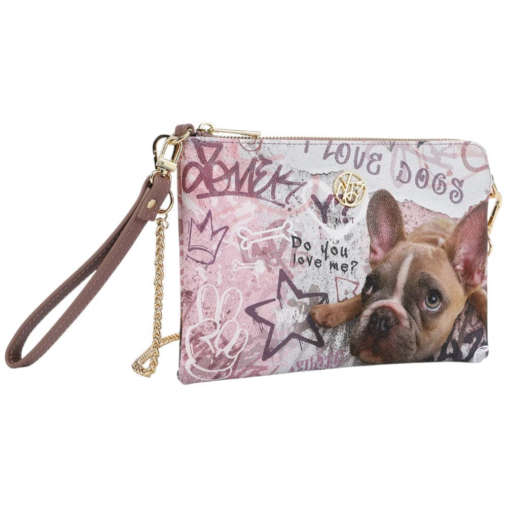 YNot tracolla clutch stampa Cane linea Metro Chic MTC384S5 Borse YNot