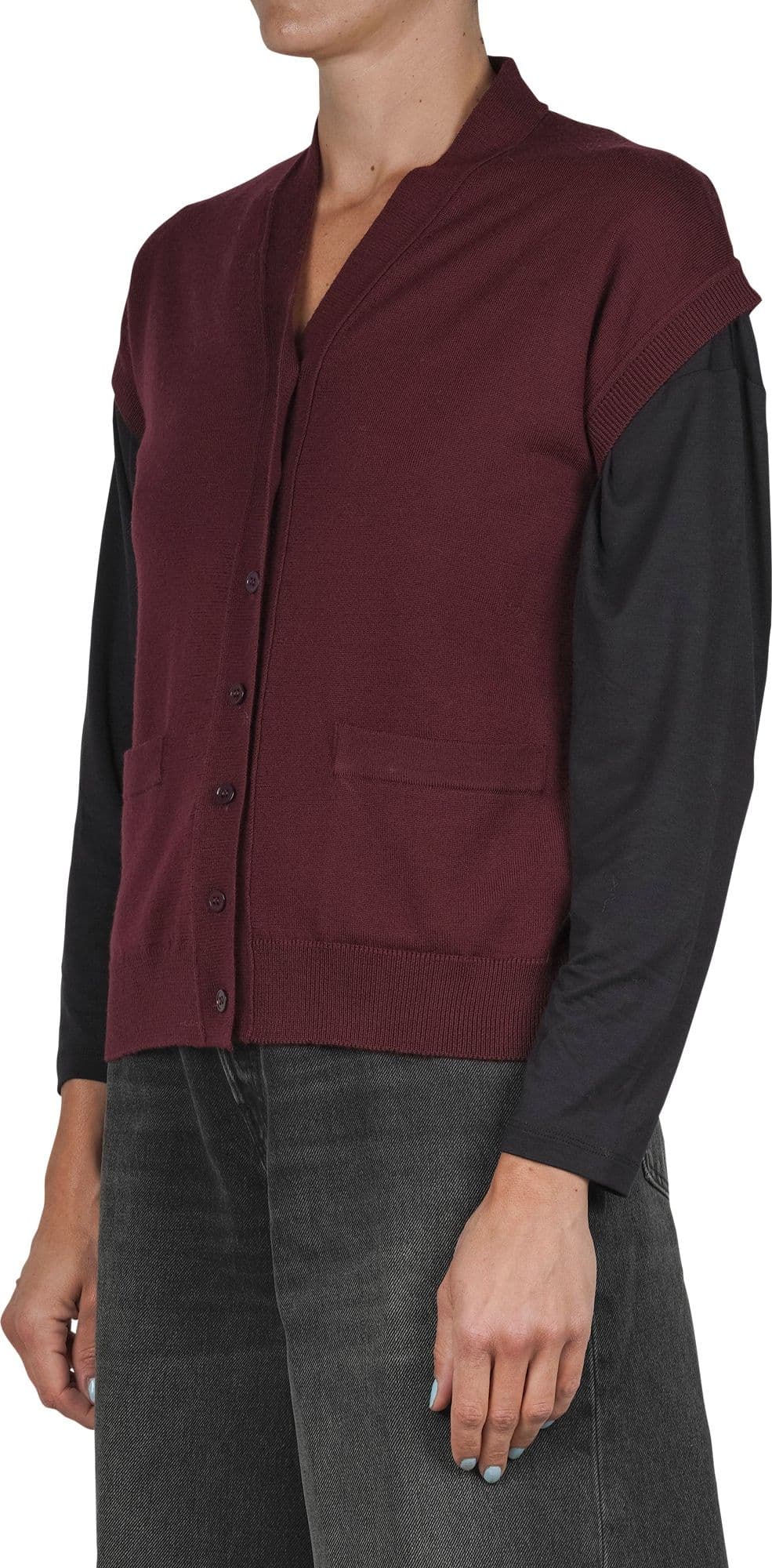 ALPHA STUDIO - Gilet - 461199 - Bordeaux da donna in Gilet Drestige - Casamassima, commercioVirtuoso.it