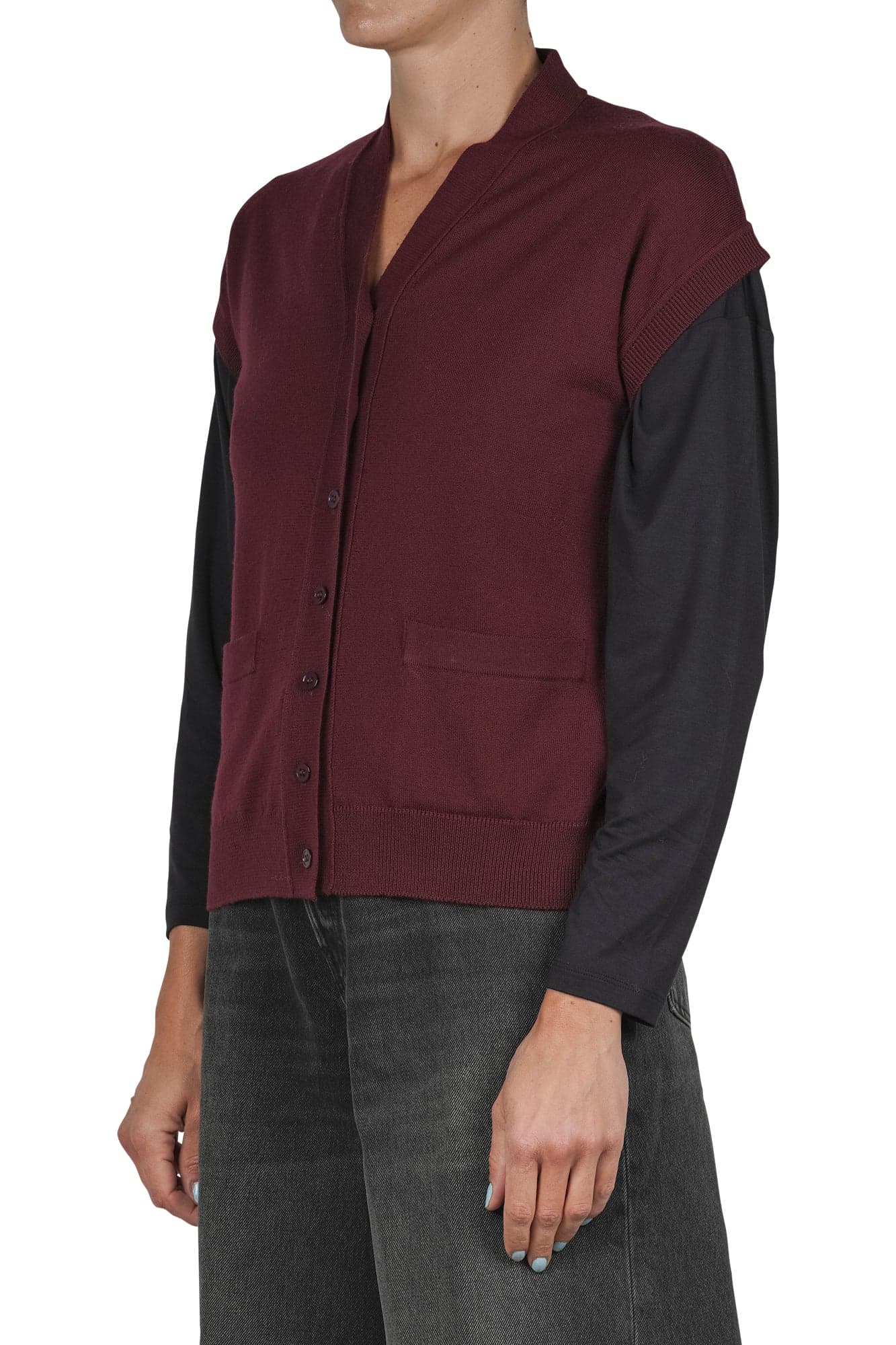 ALPHA STUDIO - Gilet - 461199 - Bordeaux da donna in Gilet Drestige - Casamassima, commercioVirtuoso.it