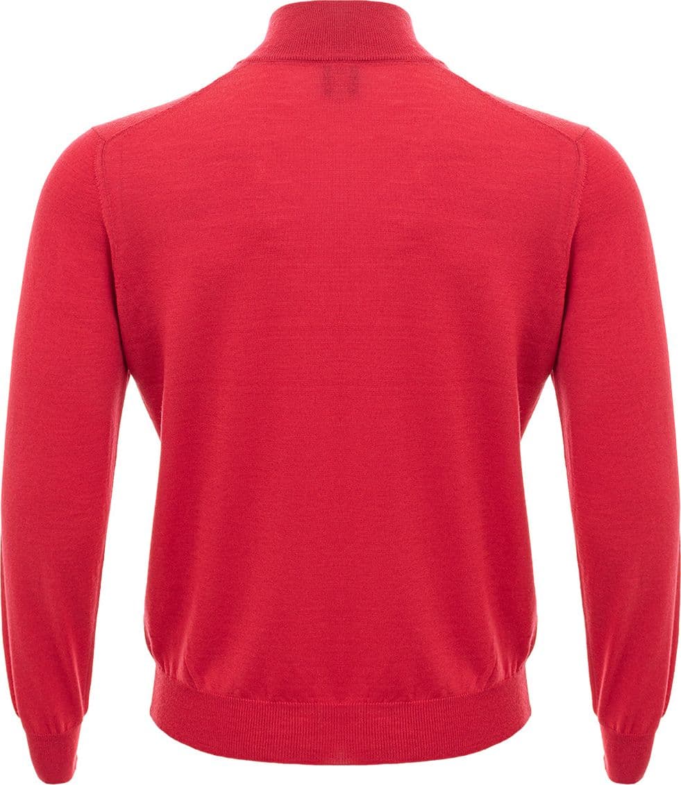 Gran Sasso Maglia Lupetto Ciclamino con Mezza Zip da uomo in Maglioni Drestige - Casamassima, commercioVirtuoso.it