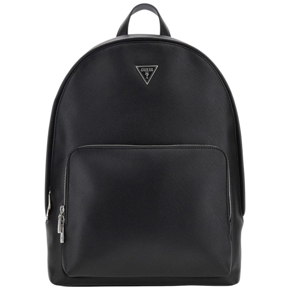 Guess zaino nero saffiano da uomo MILANO HMECSAP3406BLA