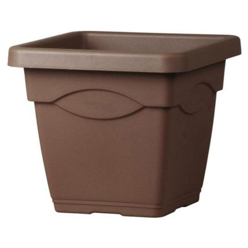 Vaso ''Quadro Basic'' in plastica per fiori e piante da esterno - 14