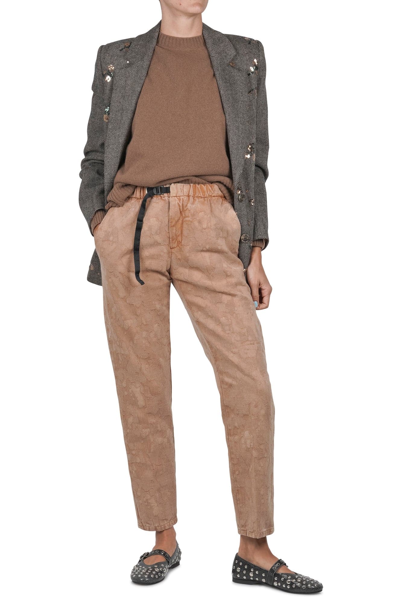WHITE SAND White Sand - Pantalone - 460107 - Nocciola da donna in Pantaloni Drestige - Casamassima, commercioVirtuoso.it