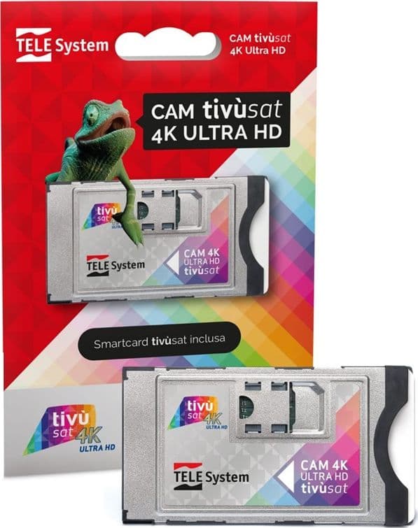 CAM Ci+ e Tessera Tivusat 4K ULTRA HD in Ricevitori digitale terrestre DFP Elettronica Store - Scafati, commercioVirtuoso.it