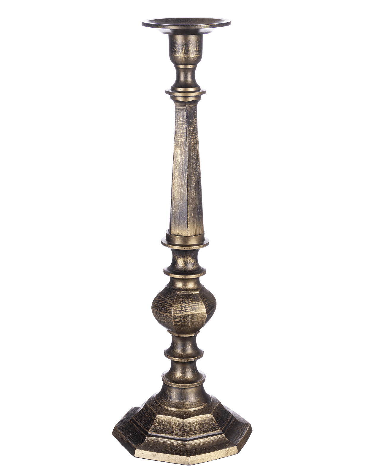 candelabro chandana a fuoco bianco con varie misure di altezza realizzato in alluminio - 5
